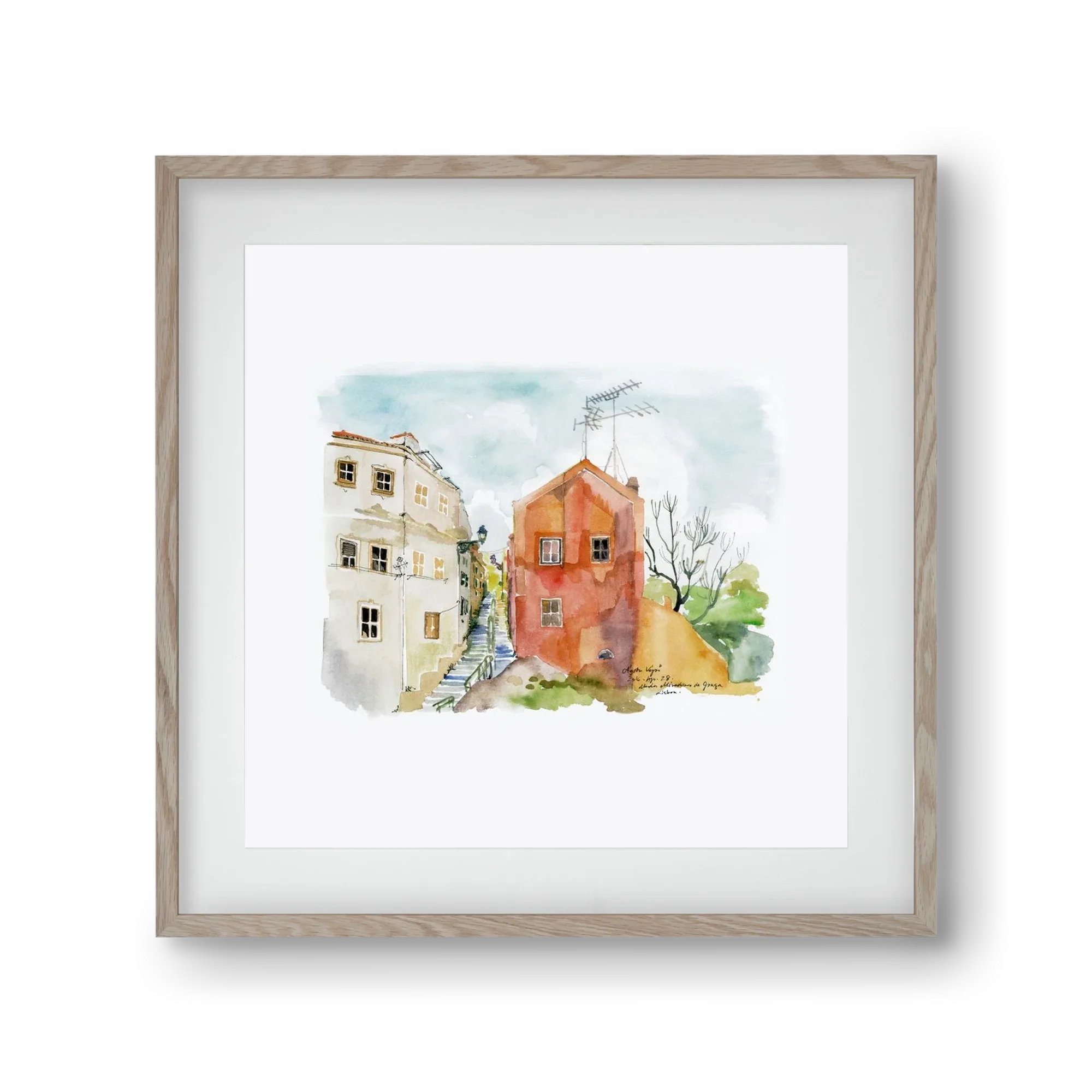 LISBON AQUARELLE NO.12 - artbridge