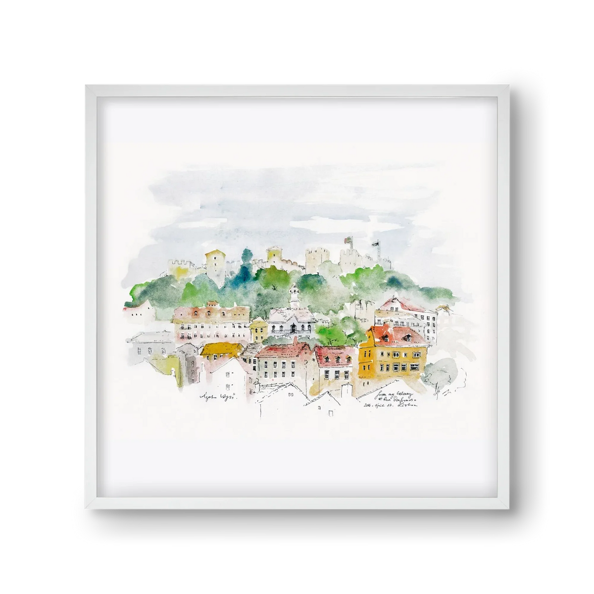 LISBON AQUARELLE NO.13 - artbridge