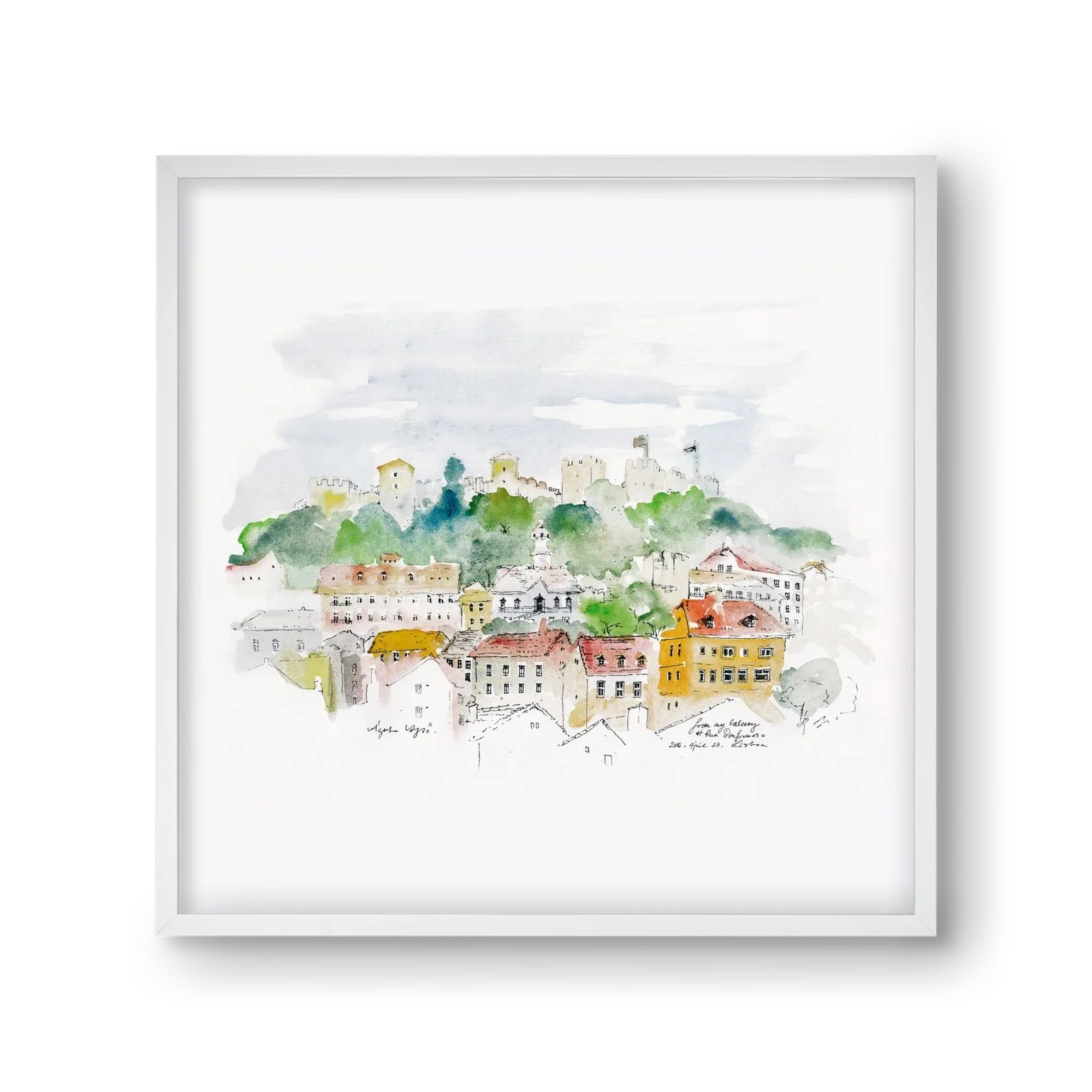 LISBON AQUARELLE NO.13 - artbridge