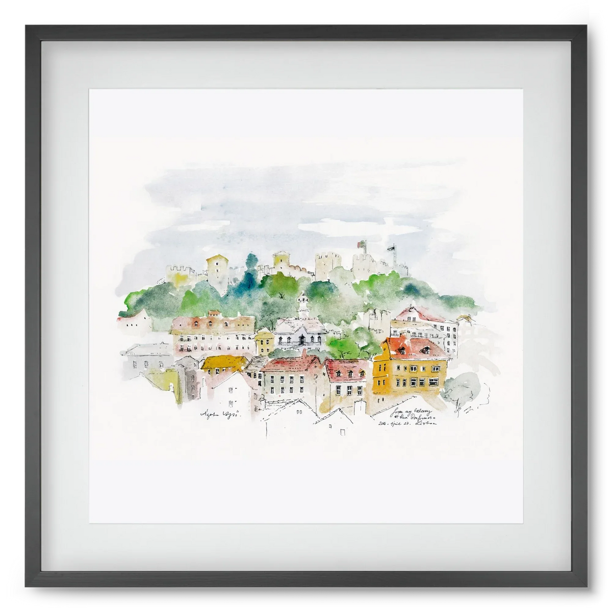 LISBON AQUARELLE NO.13 - artbridge