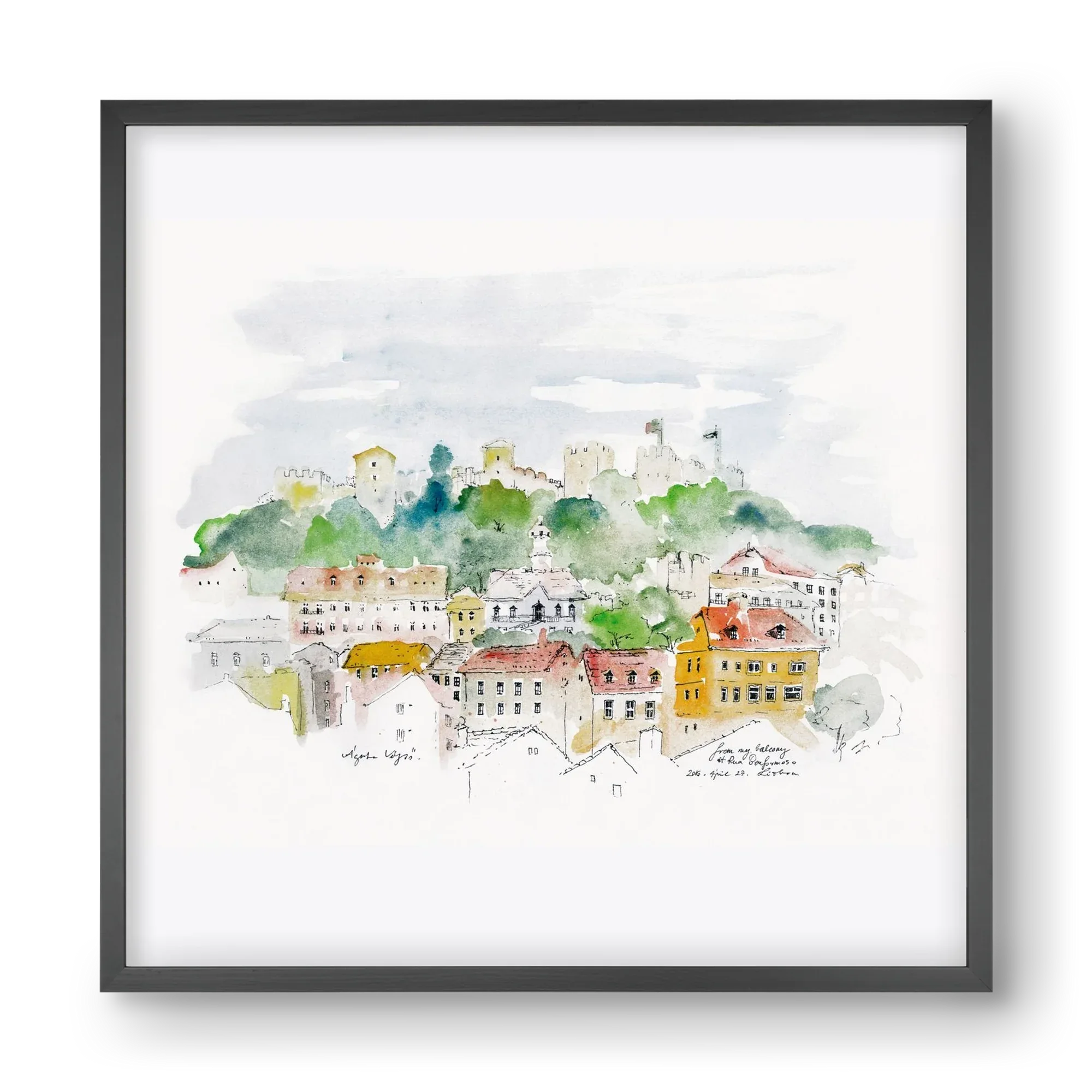LISBON AQUARELLE NO.13 - artbridge