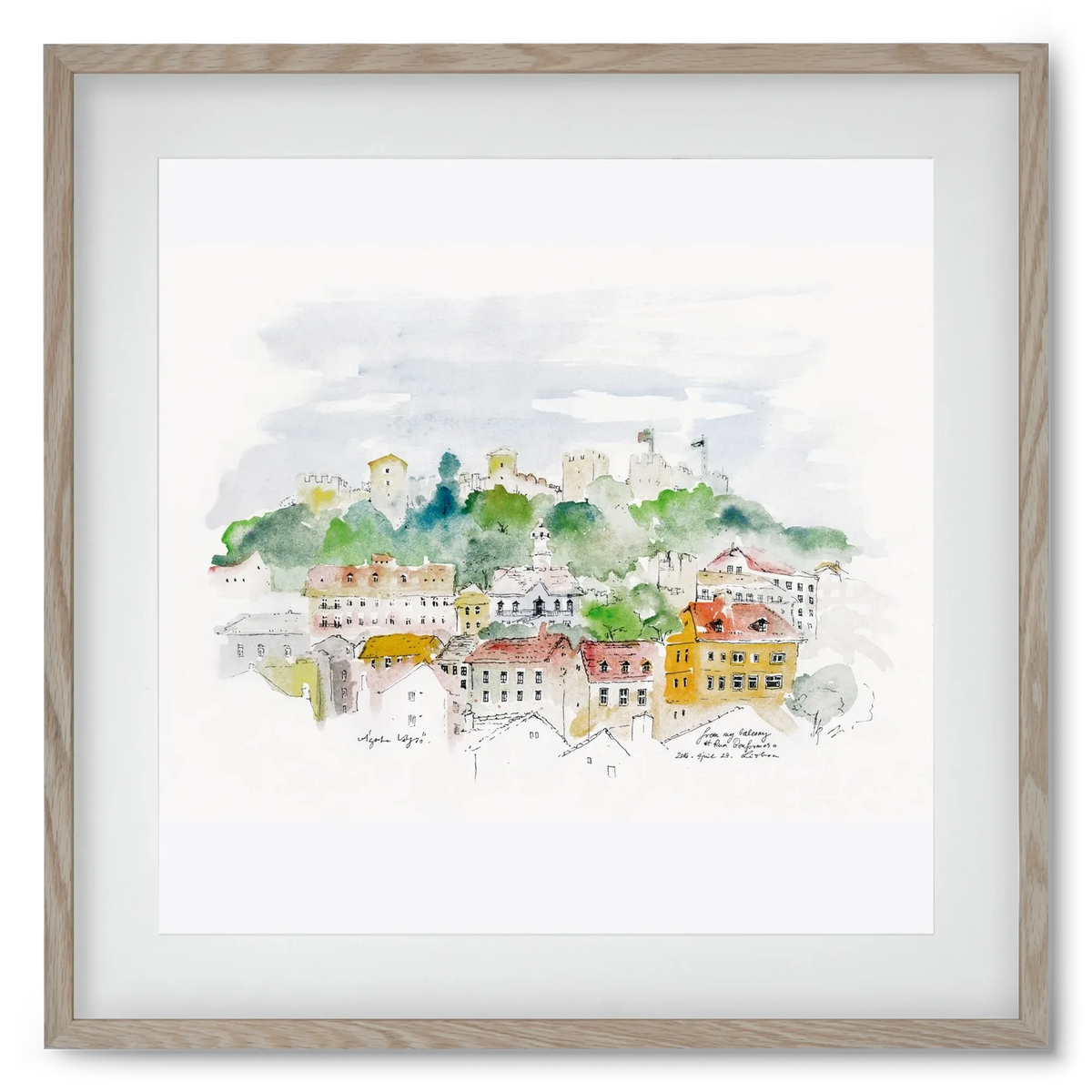 LISBON AQUARELLE NO.13 - artbridge