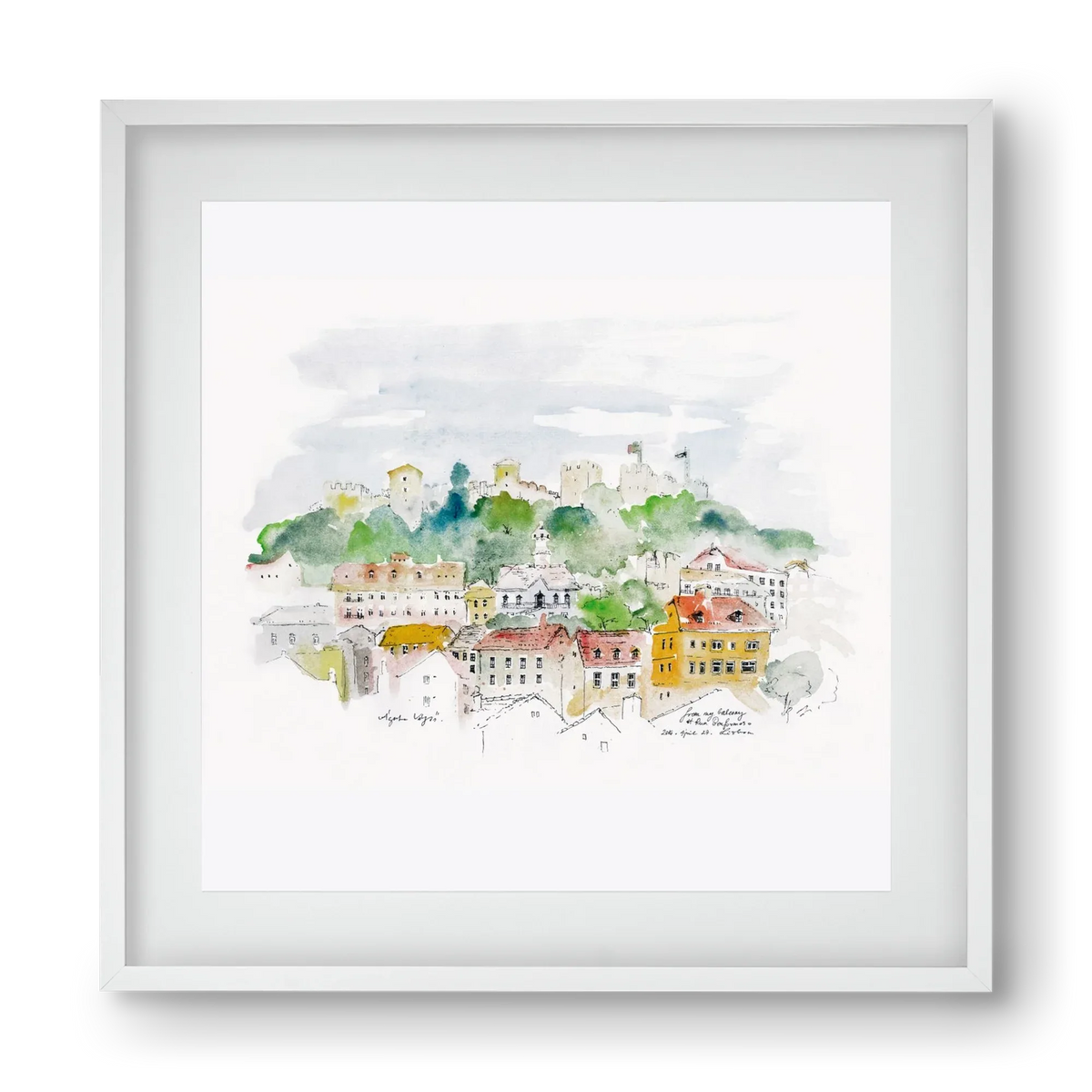 LISBON AQUARELLE NO.13 - artbridge