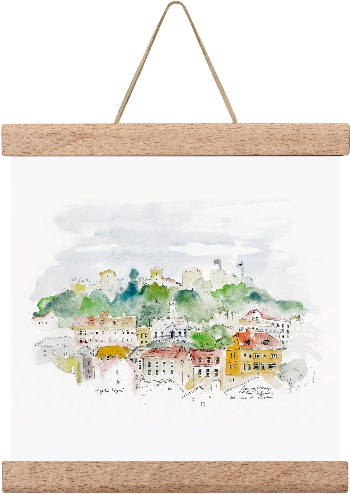LISBON AQUARELLE NO.13 - artbridge