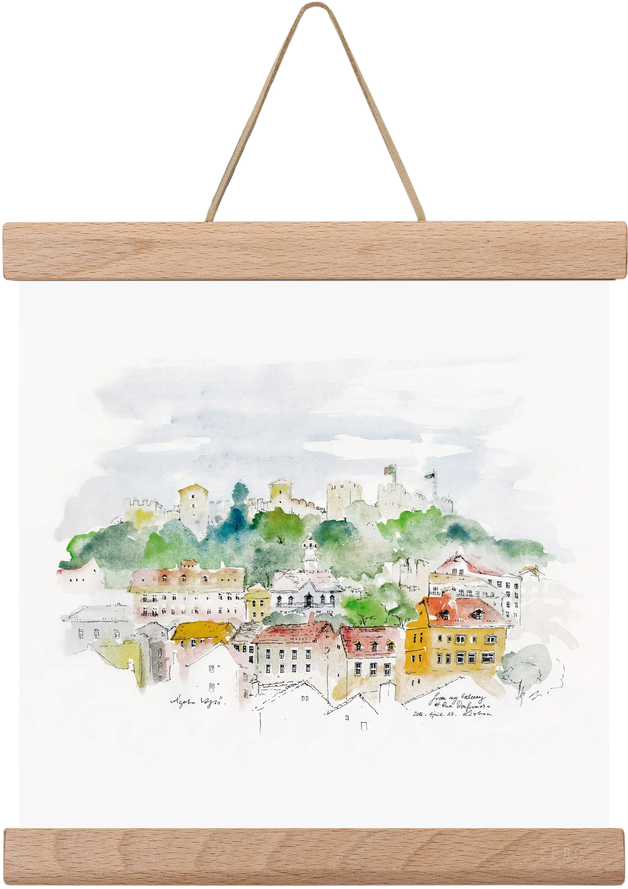 LISBON AQUARELLE NO.13 - artbridge