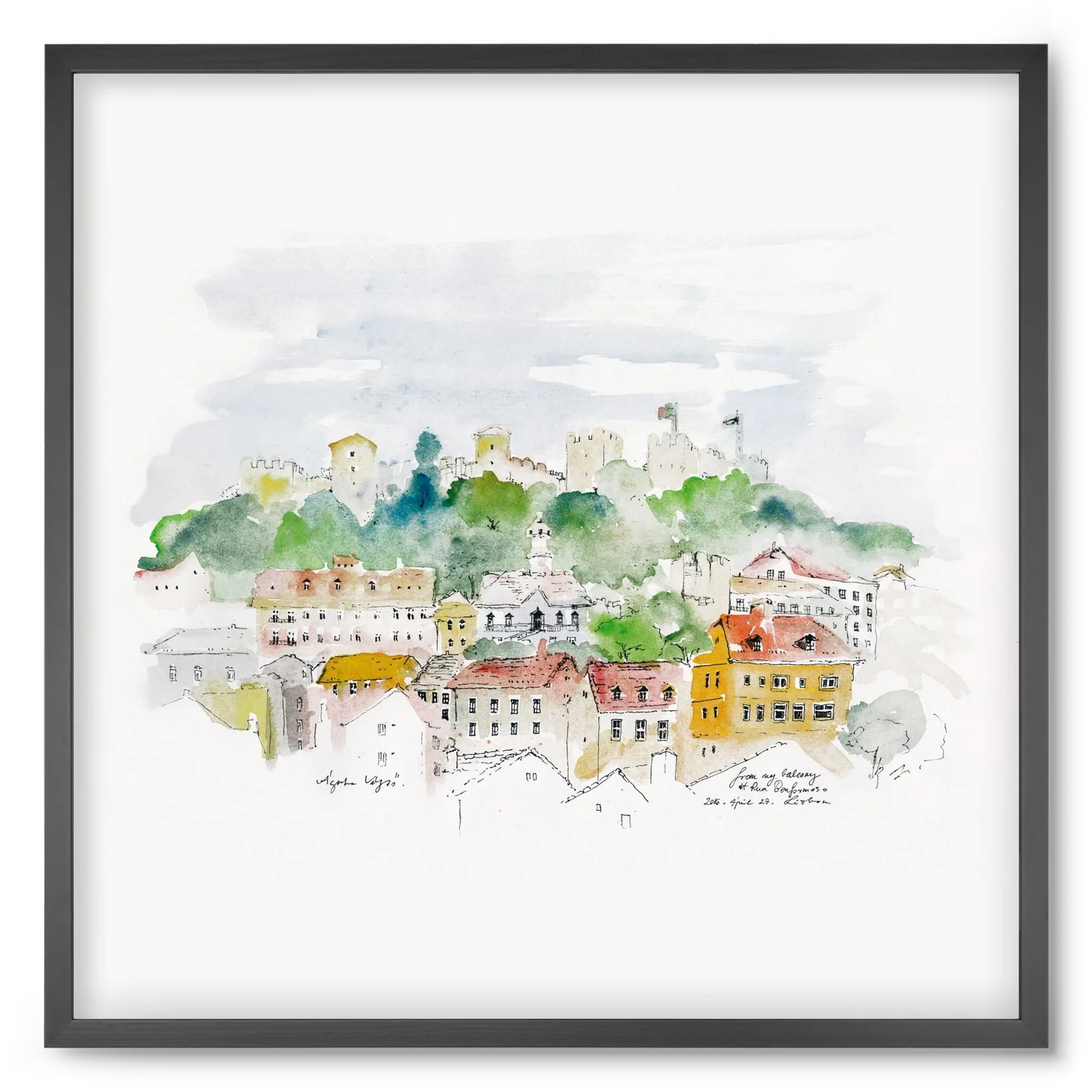 LISBON AQUARELLE NO.13 - artbridge