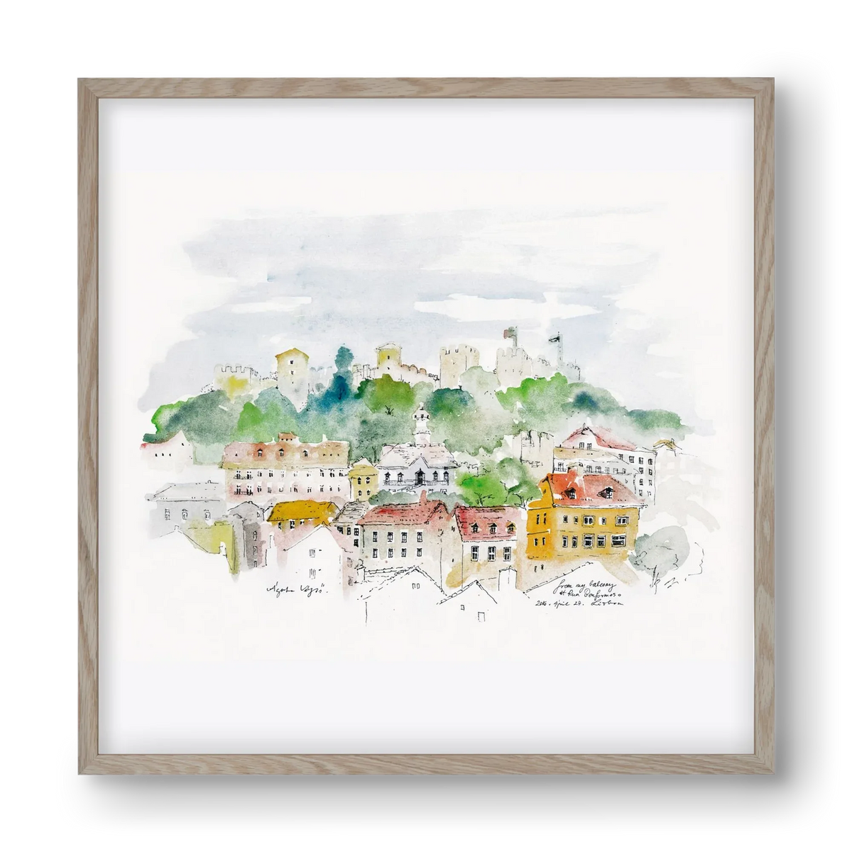 LISBON AQUARELLE NO.13 - artbridge