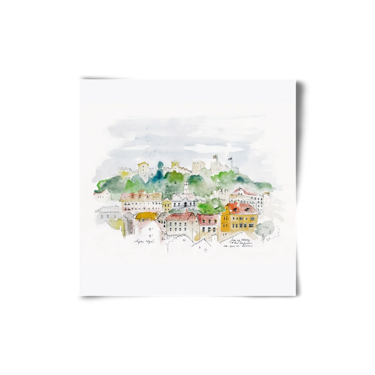 LISBON AQUARELLE NO.13 - artbridge