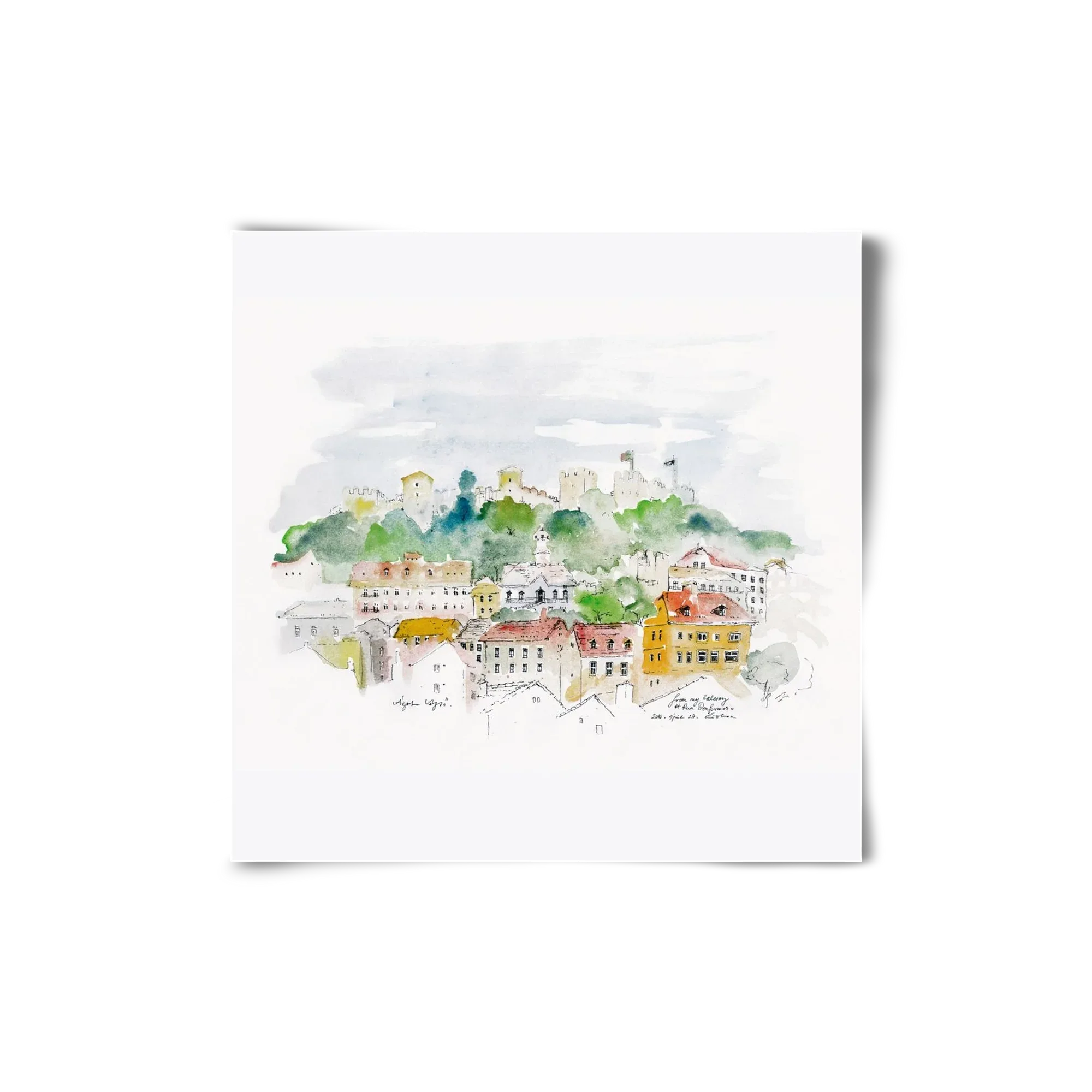 LISBON AQUARELLE NO.13 - artbridge