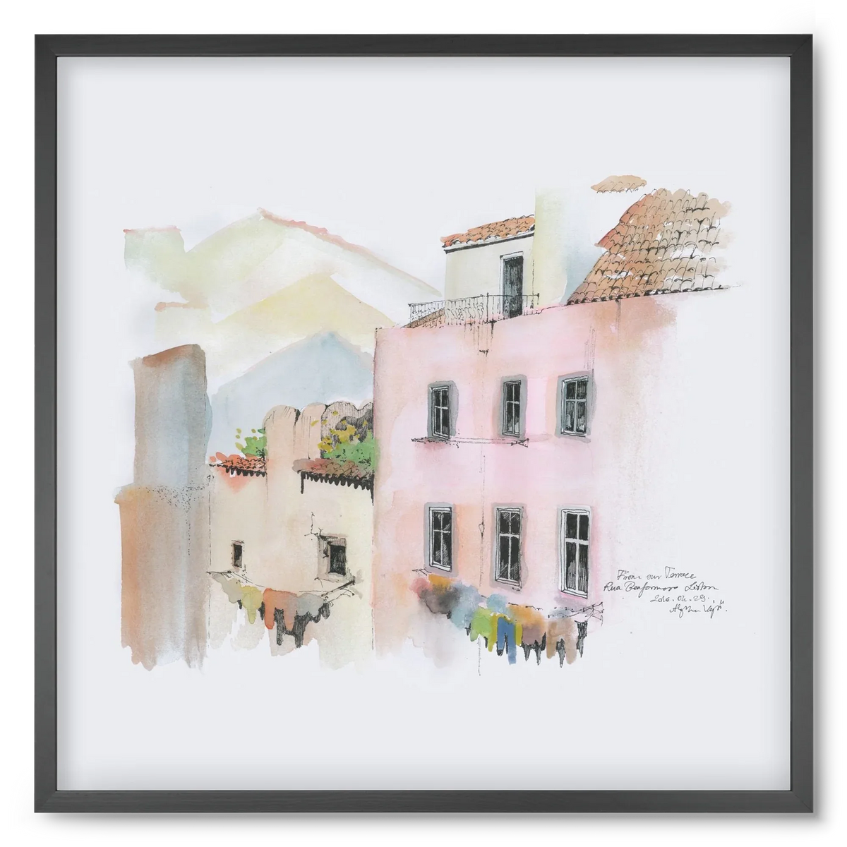 LISBON AQUARELLE NO.14 - artbridge