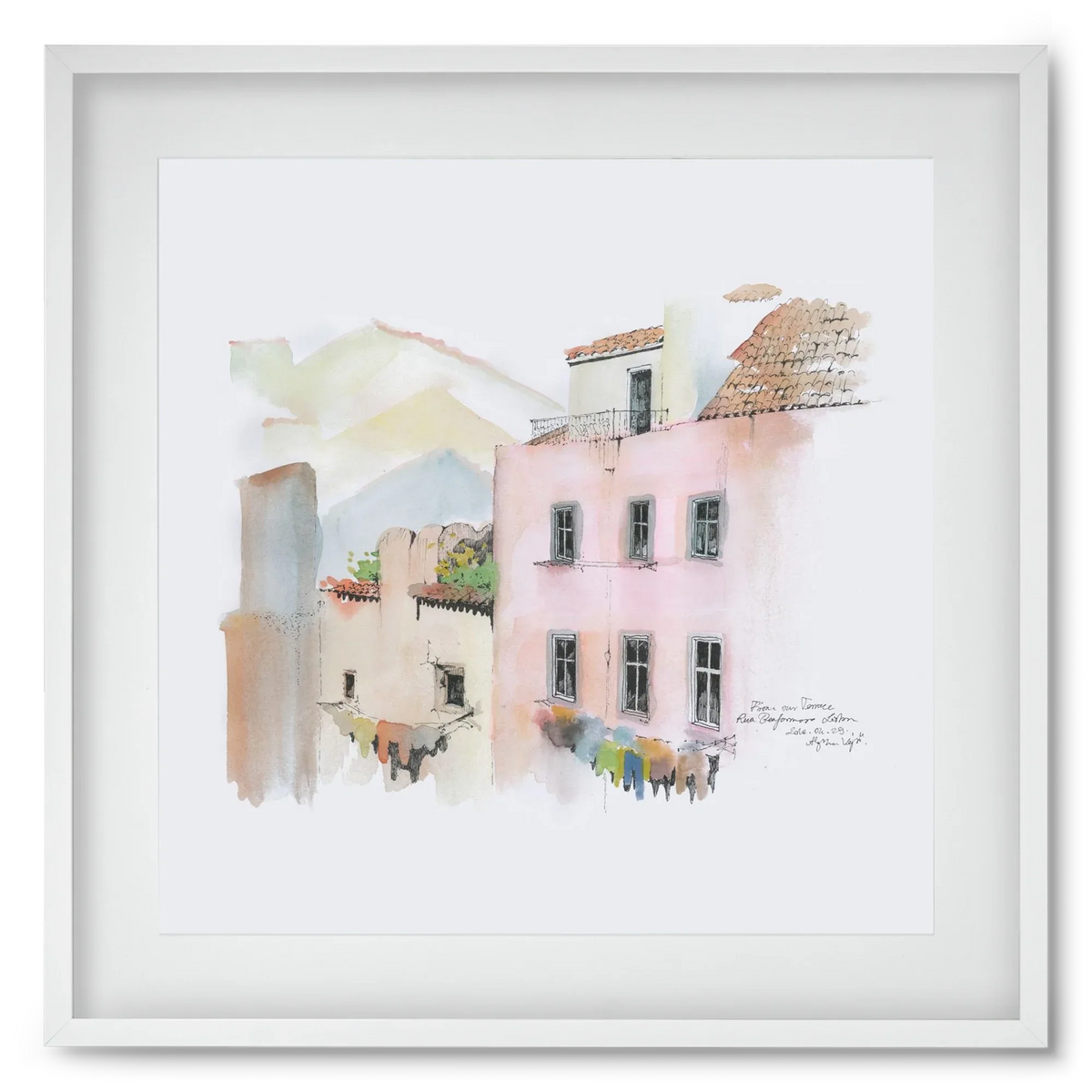 LISBON AQUARELLE NO.14 - artbridge