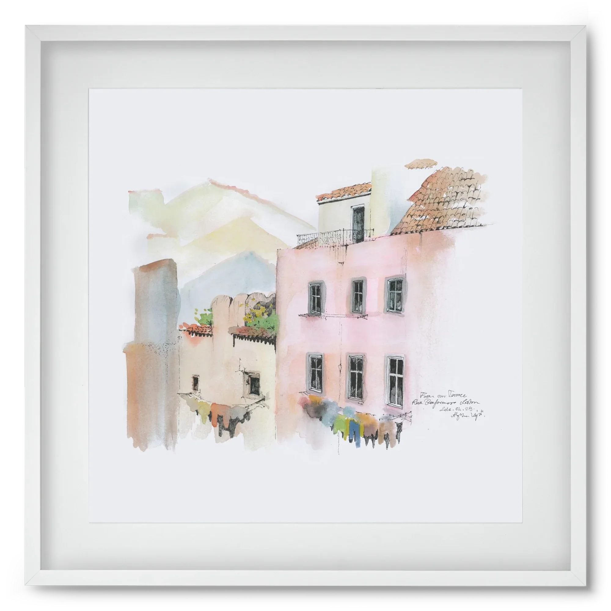 LISBON AQUARELLE NO.14 - artbridge