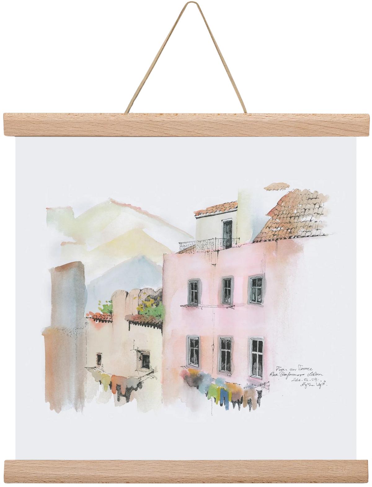 LISBON AQUARELLE NO.14 - artbridge
