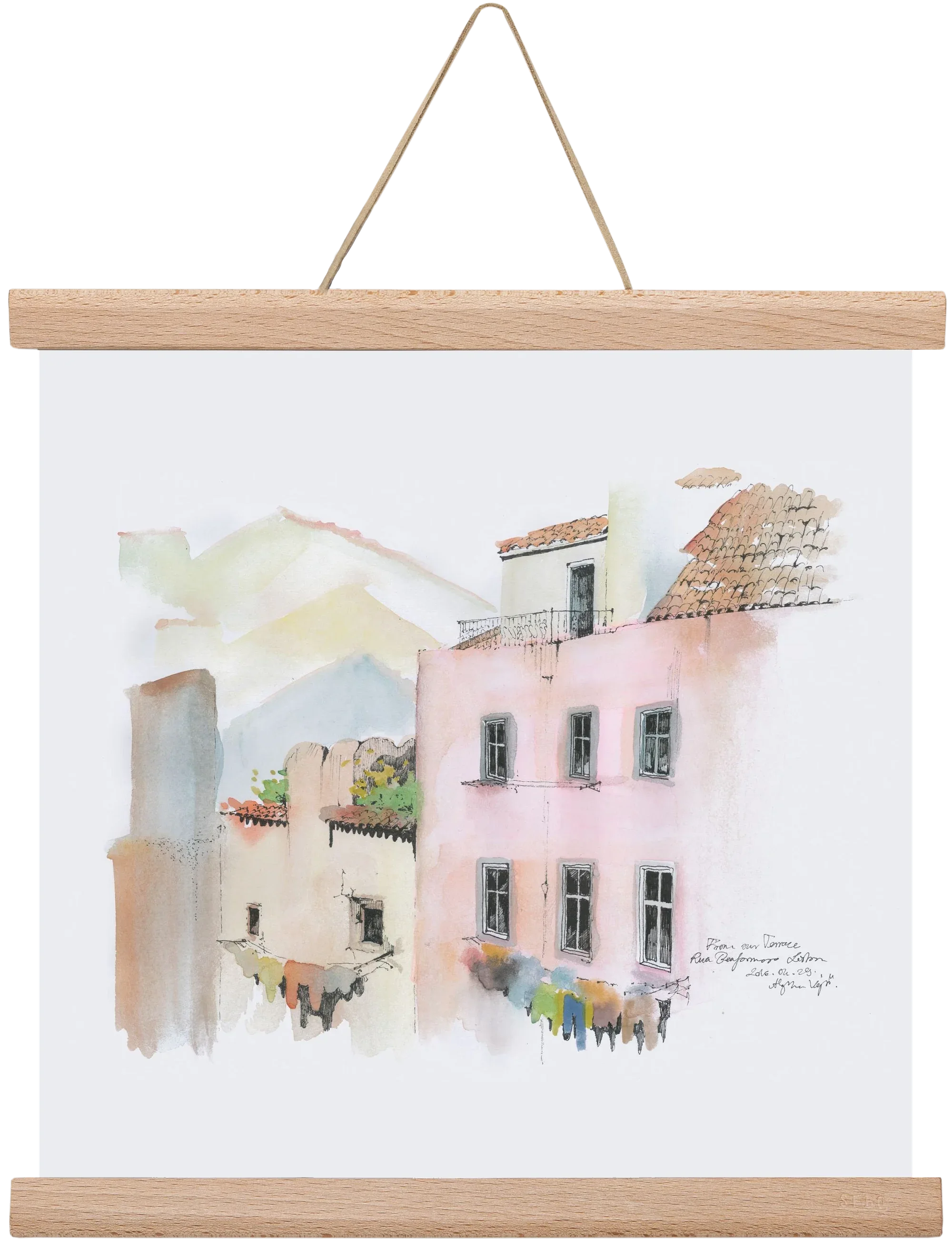 LISBON AQUARELLE NO.14 - artbridge