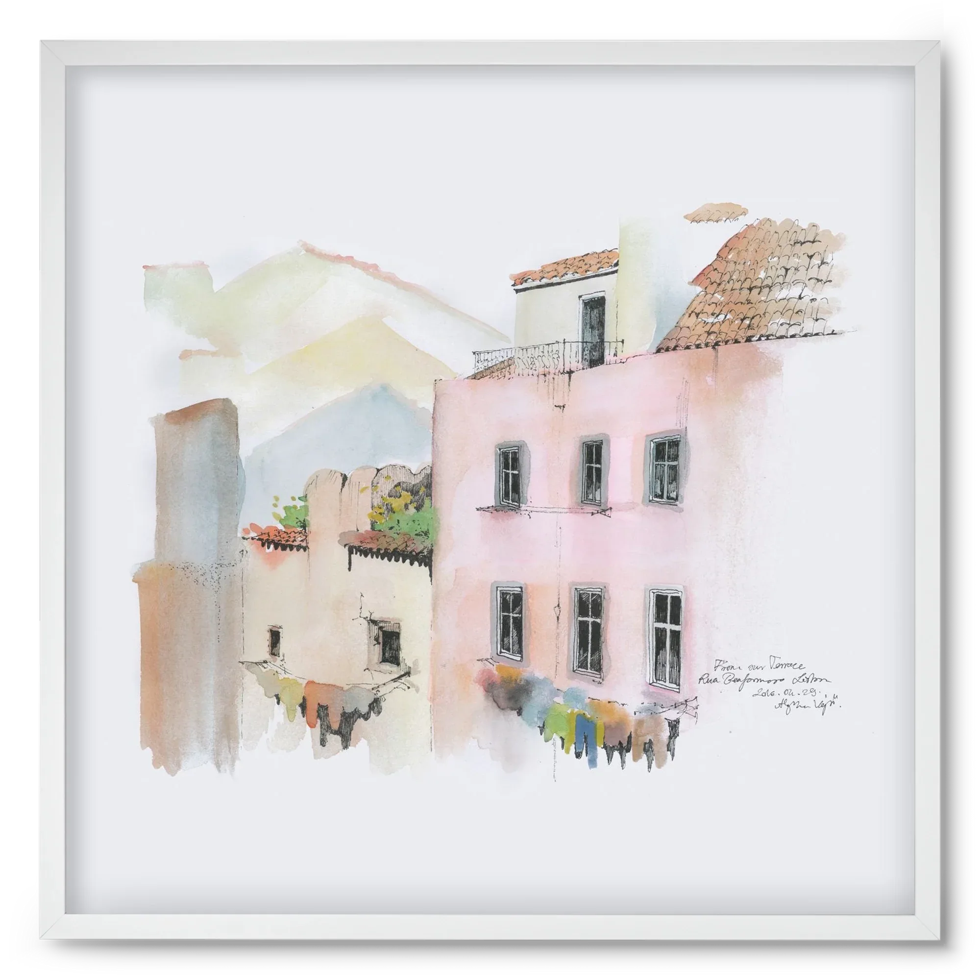 LISBON AQUARELLE NO.14 - artbridge