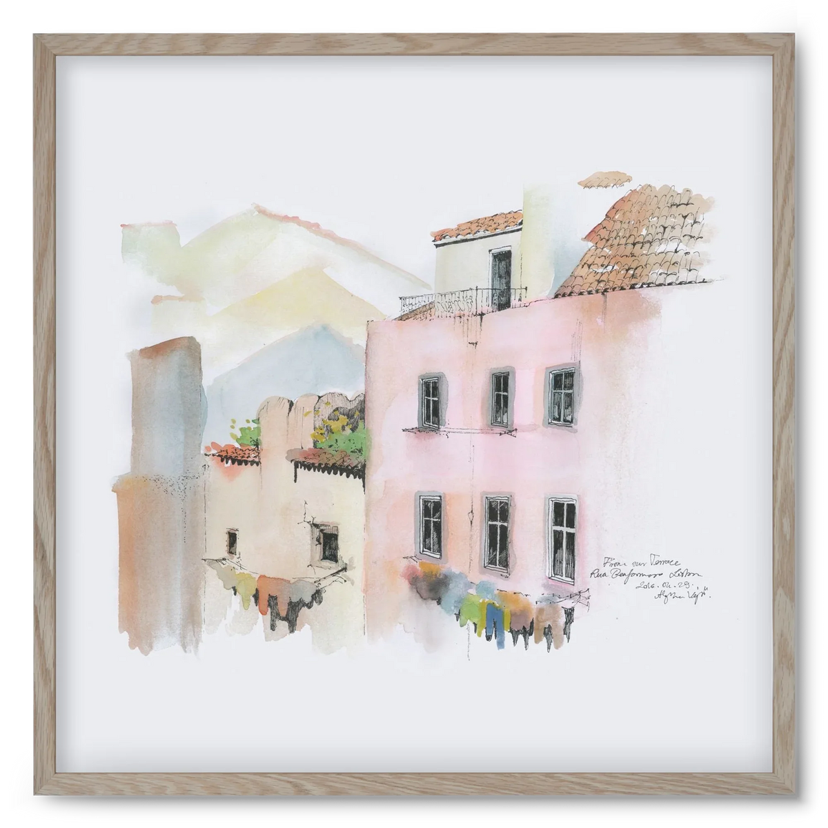 LISBON AQUARELLE NO.14 - artbridge