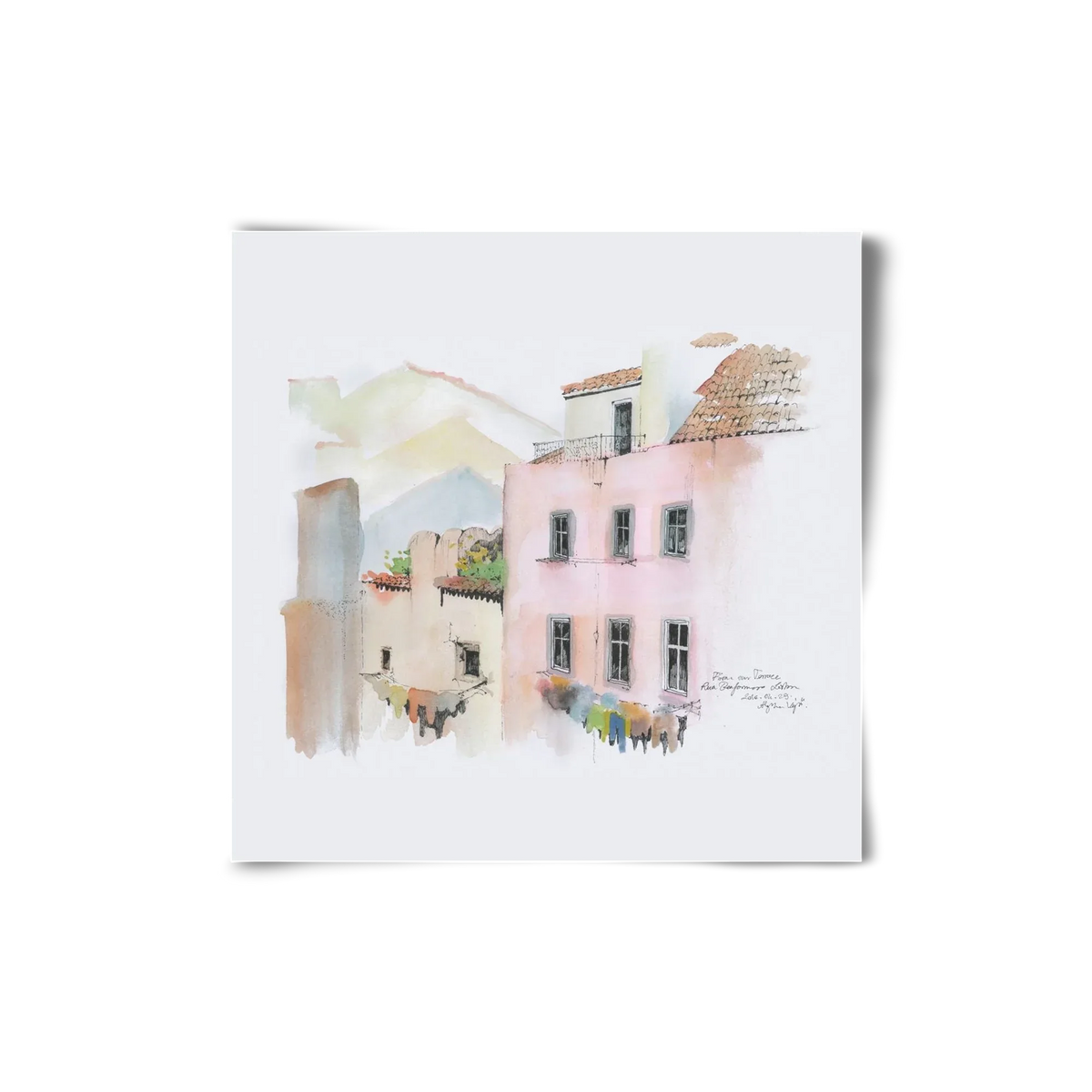 LISBON AQUARELLE NO.14 - artbridge