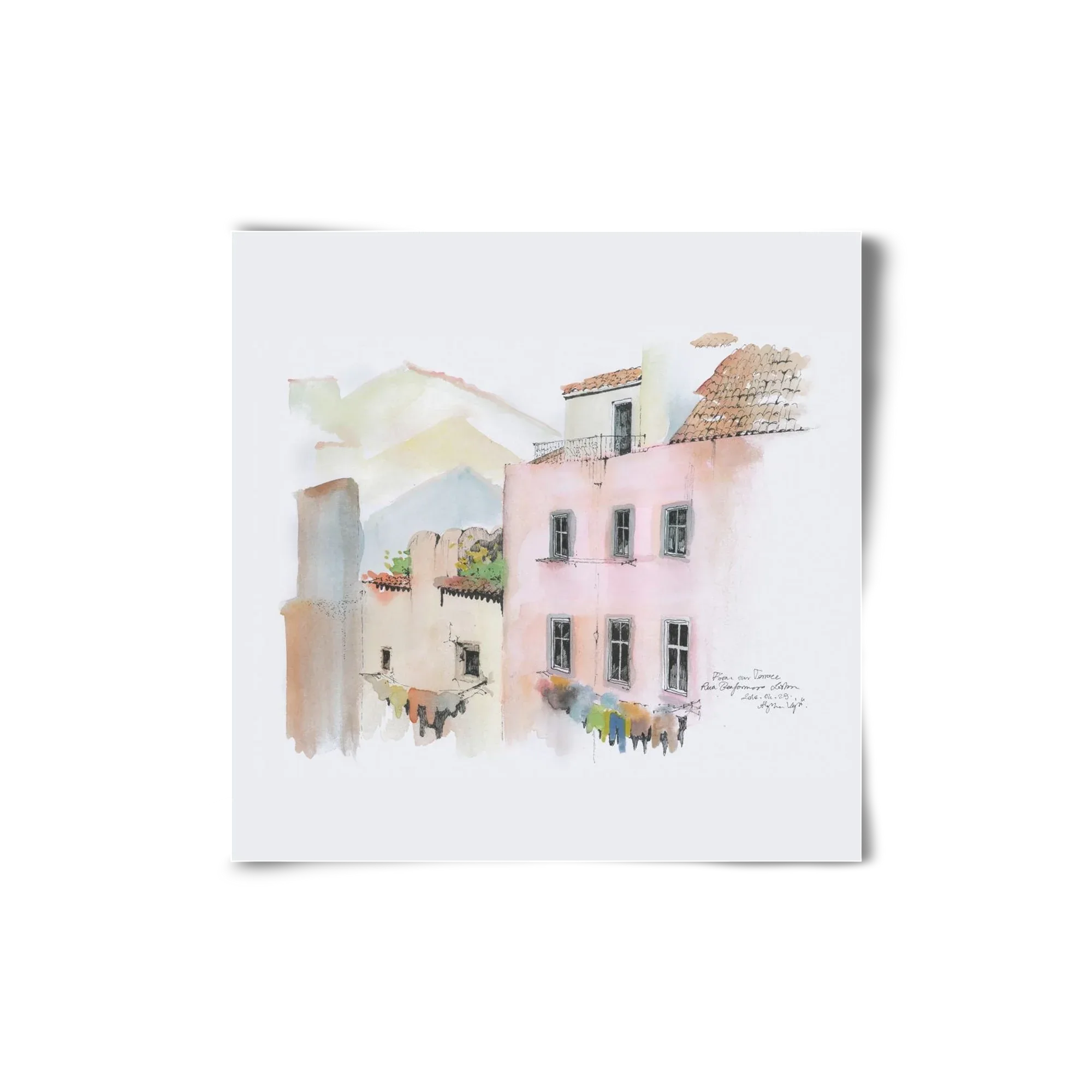 LISBON AQUARELLE NO.14 - artbridge