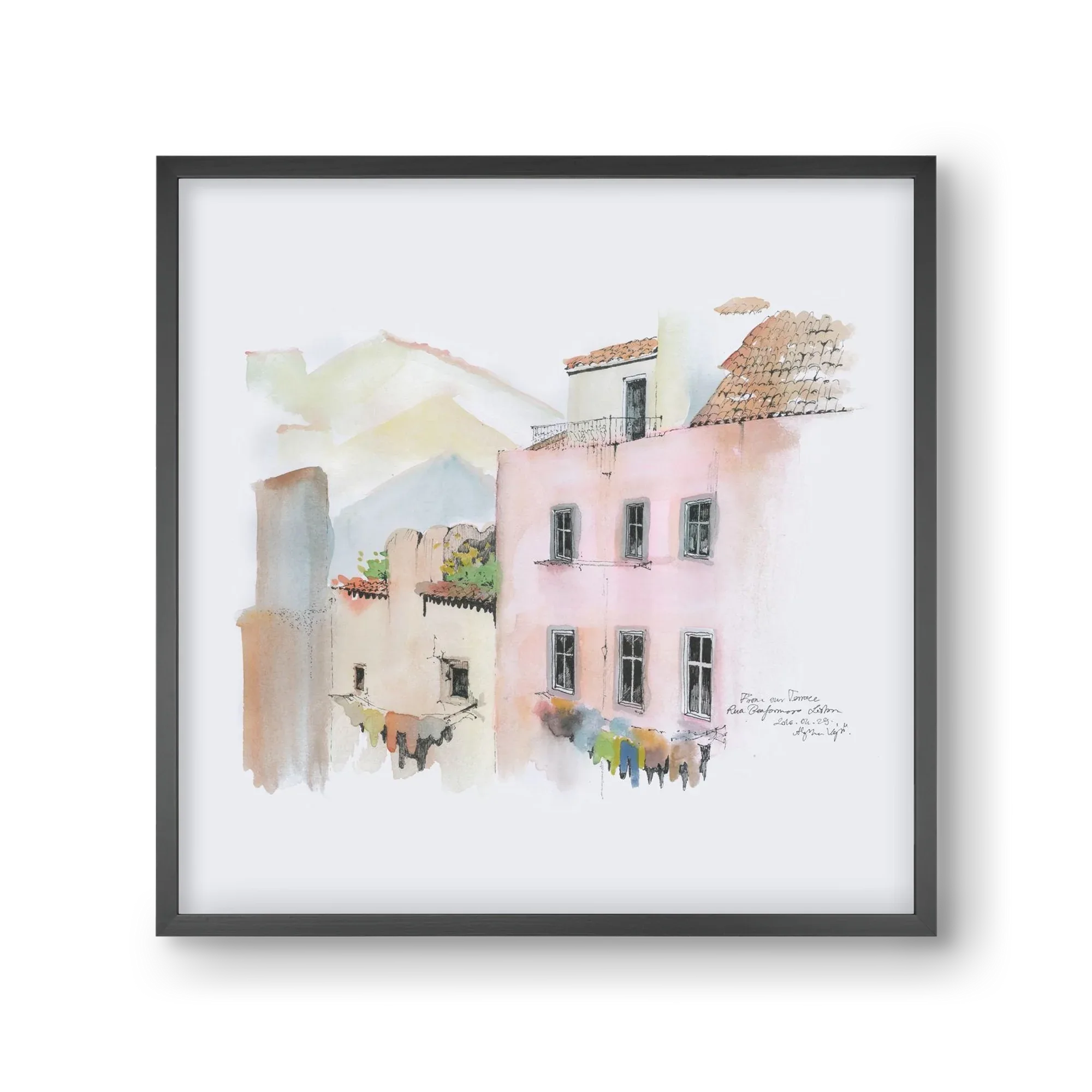 LISBON AQUARELLE NO.14 - artbridge