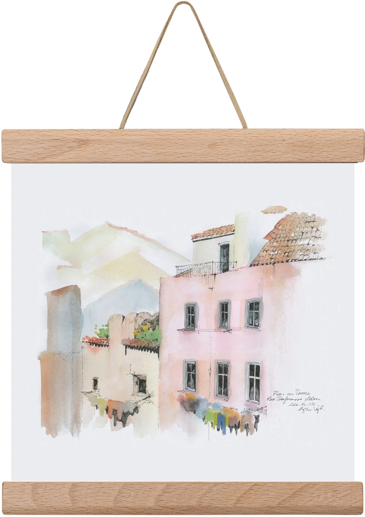 LISBON AQUARELLE NO.14 - artbridge