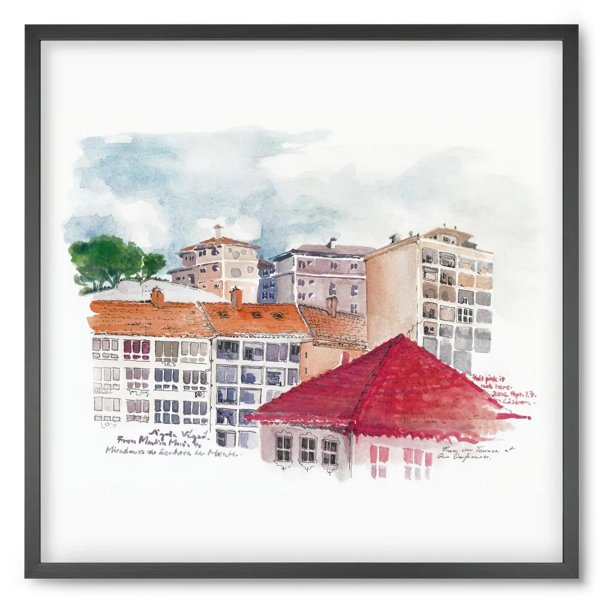 LISBON AQUARELLE NO.15 - artbridge