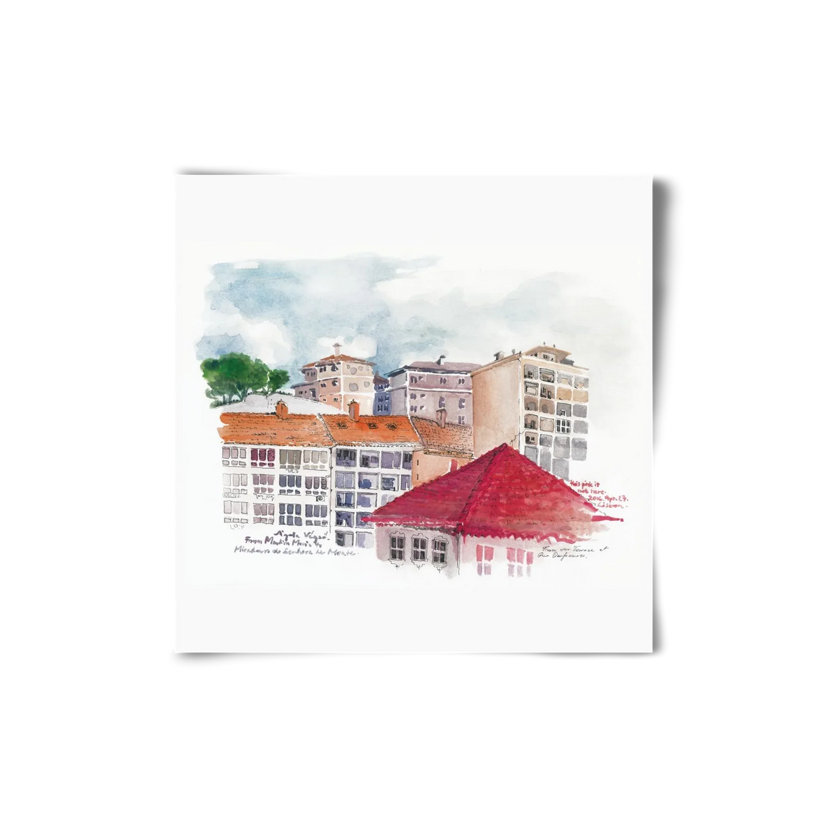 LISBON AQUARELLE NO.15 - artbridge