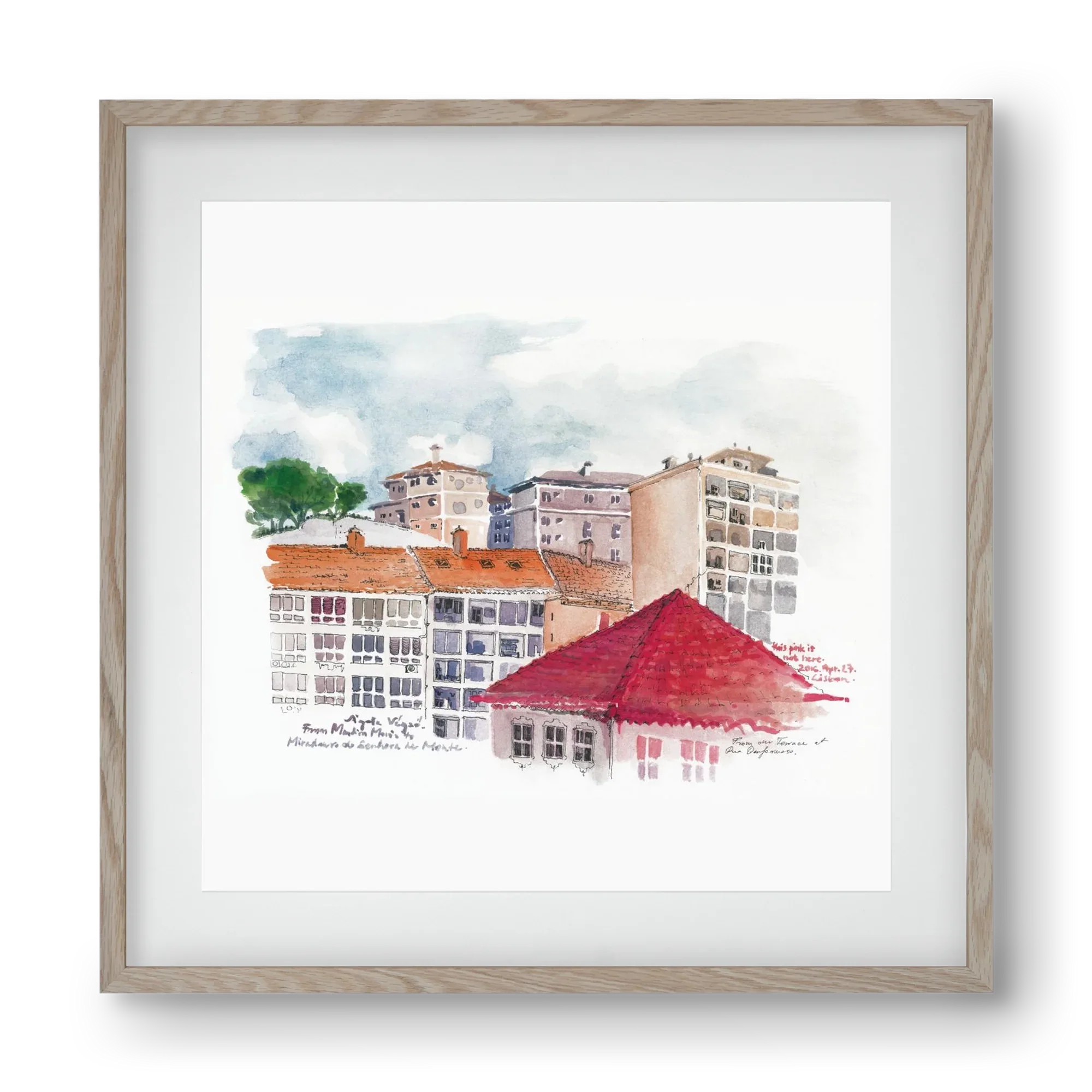 LISBON AQUARELLE NO.15 - artbridge