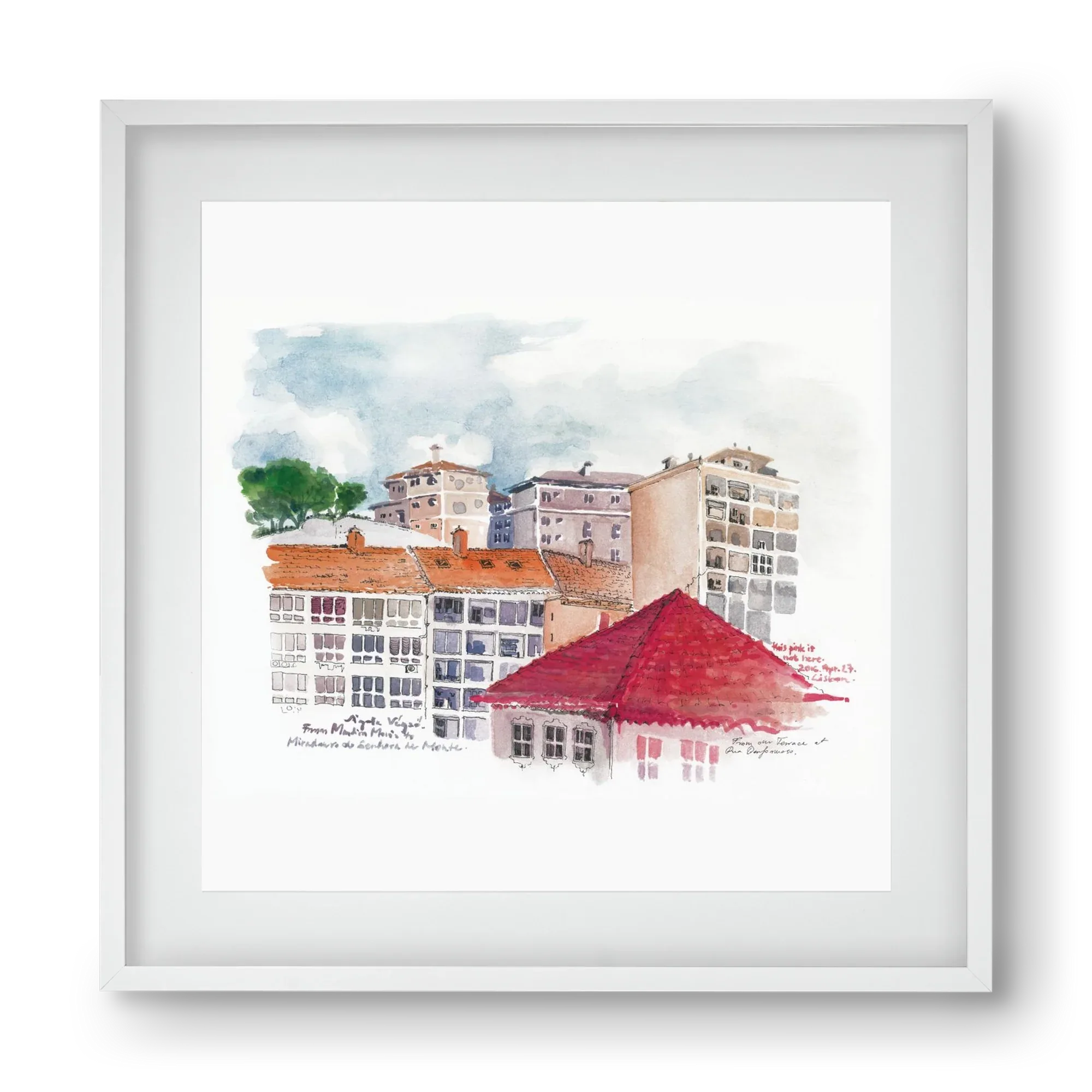 LISBON AQUARELLE NO.15 - artbridge
