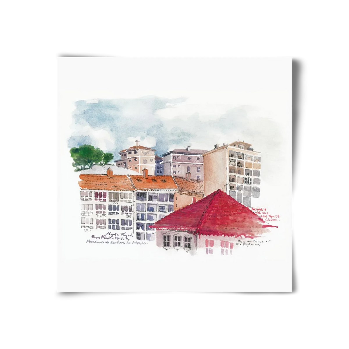 LISBON AQUARELLE NO.15 - artbridge