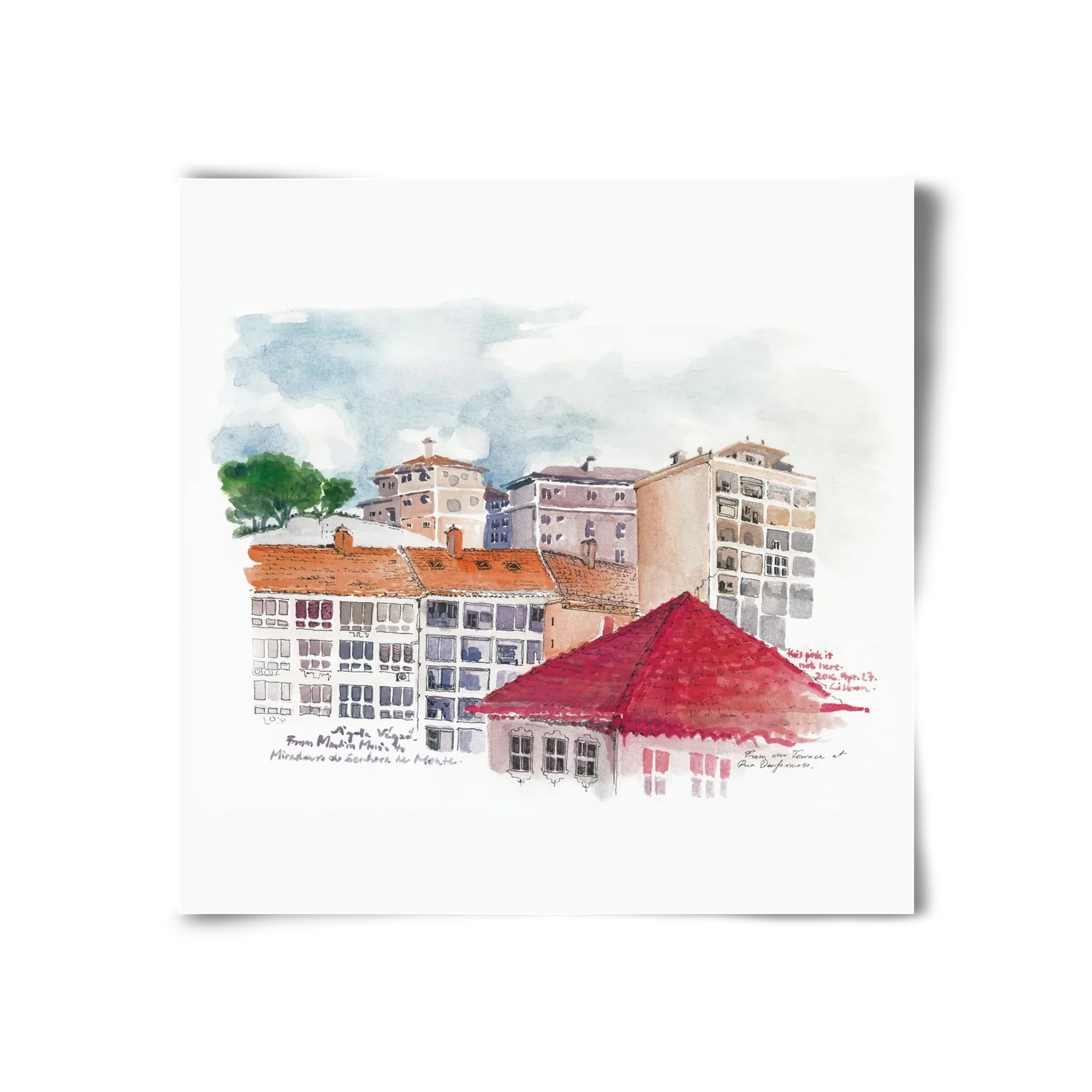 LISBON AQUARELLE NO.15 - artbridge