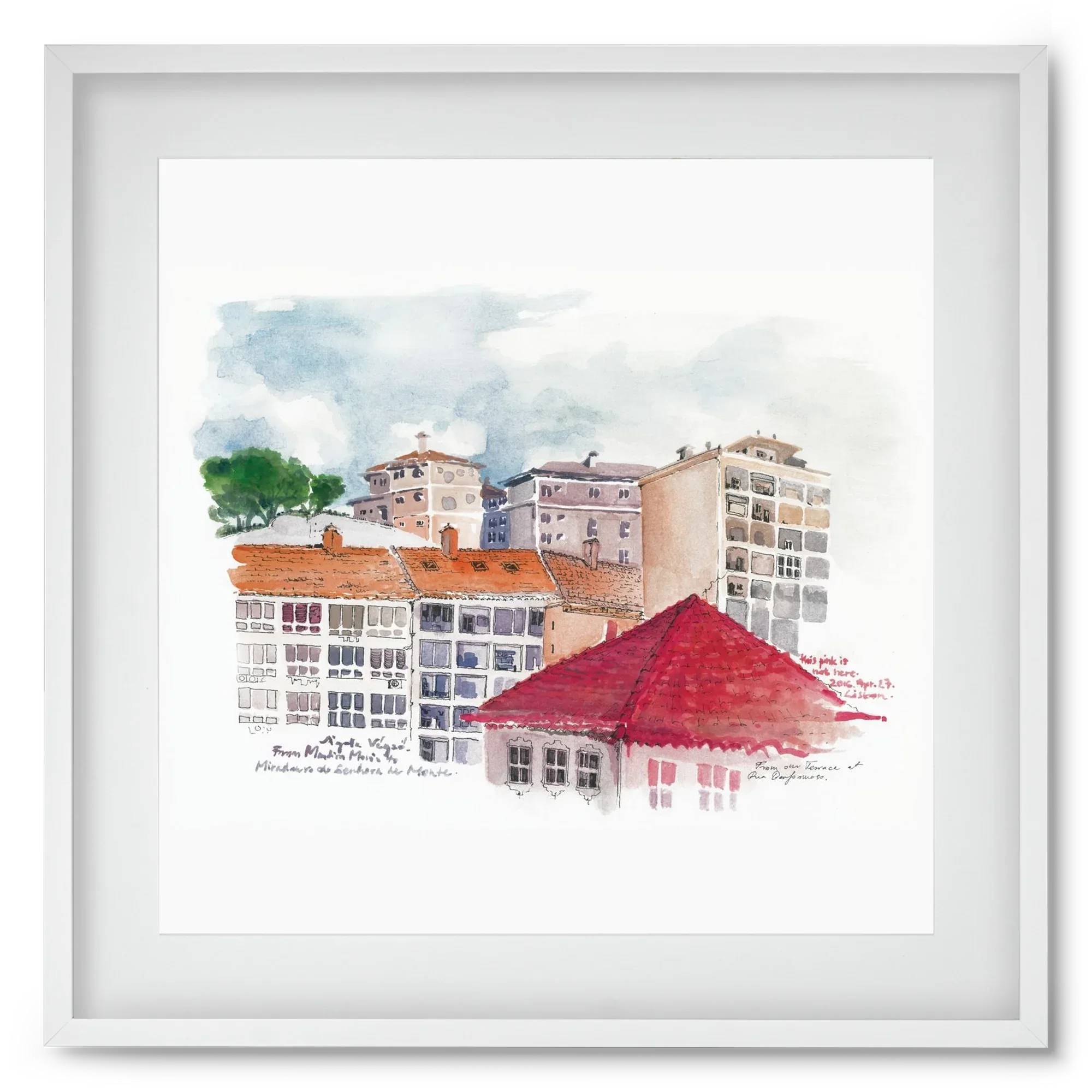 LISBON AQUARELLE NO.15 - artbridge