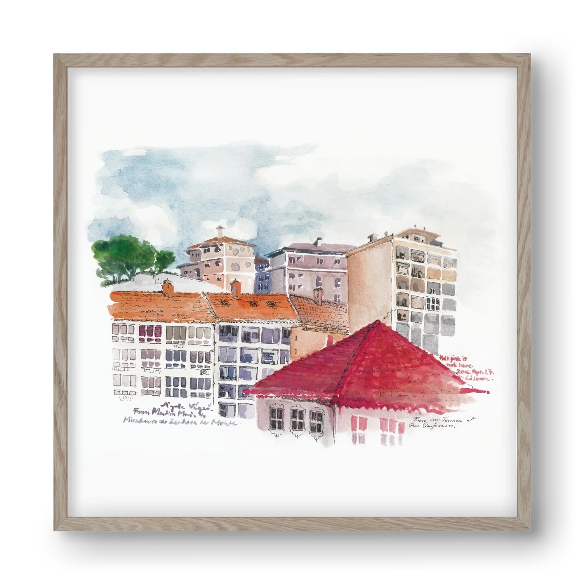 LISBON AQUARELLE NO.15 - artbridge