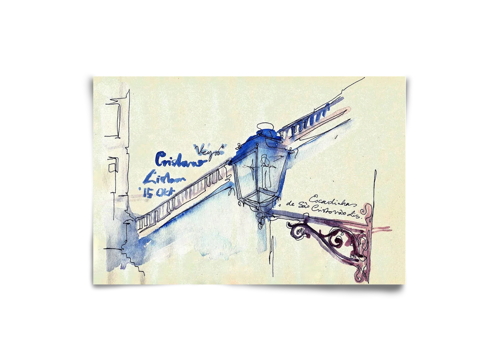 LISBON AQUARELLE NO.17 - artbridge