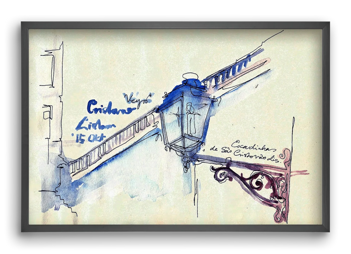 LISBON AQUARELLE NO.17 - artbridge