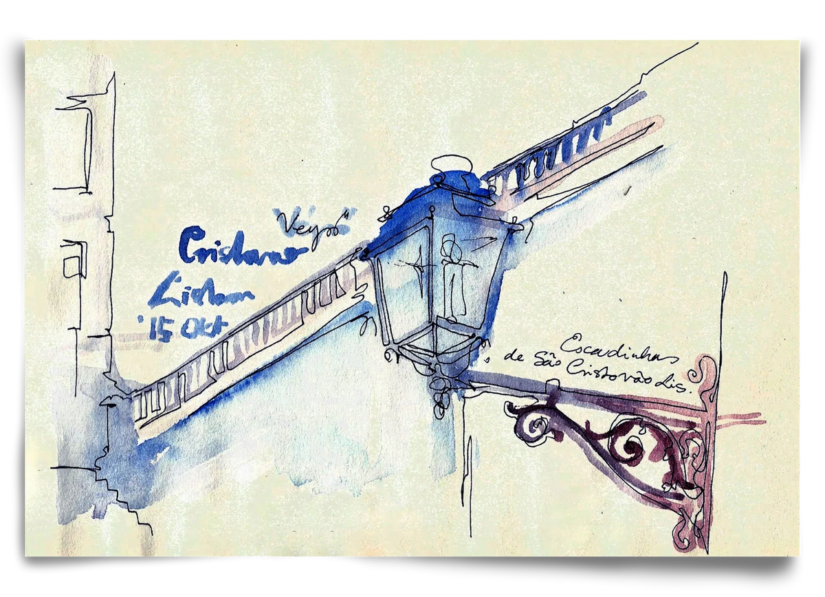 LISBON AQUARELLE NO.17 - artbridge