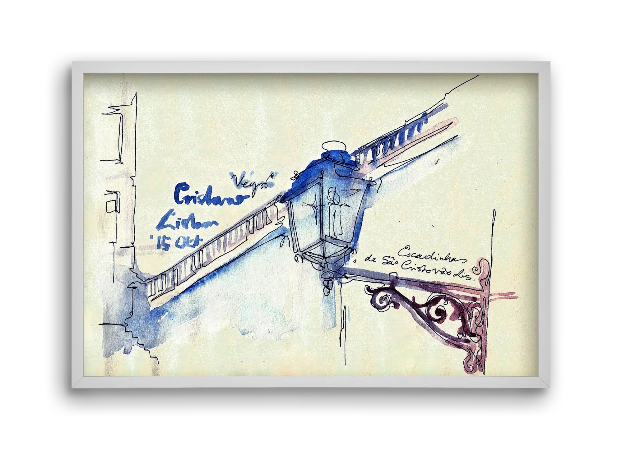 LISBON AQUARELLE NO.17 - artbridge