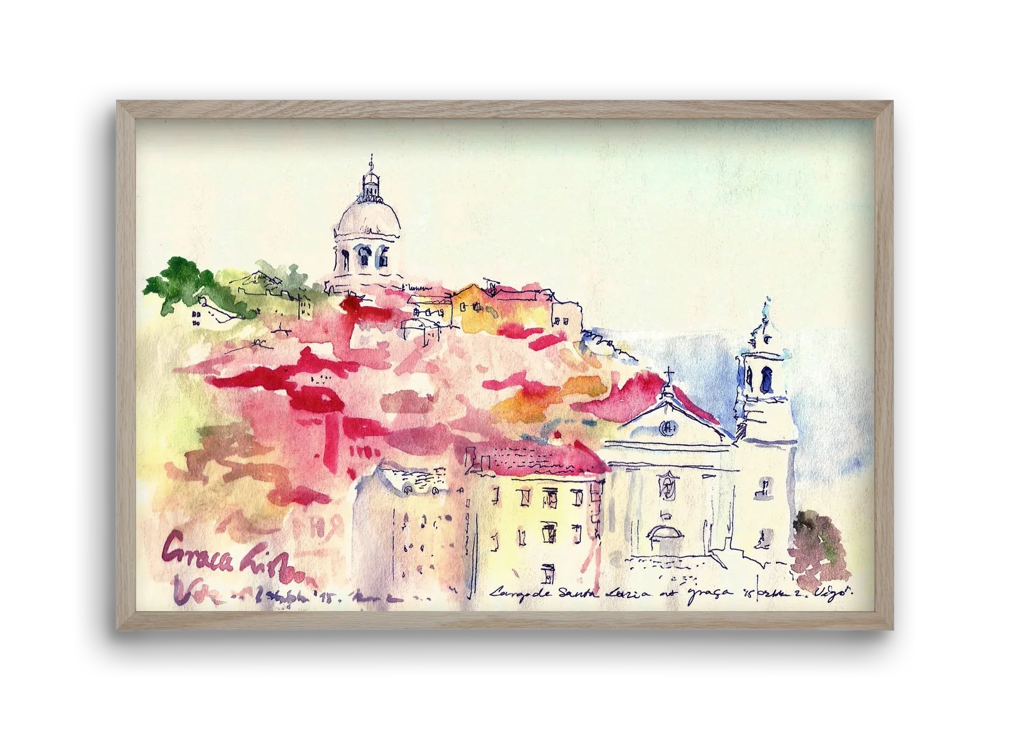 LISBON AQUARELLE NO.19 - artbridge