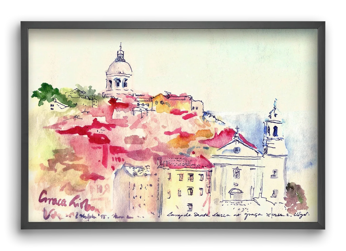LISBON AQUARELLE NO.19 - artbridge