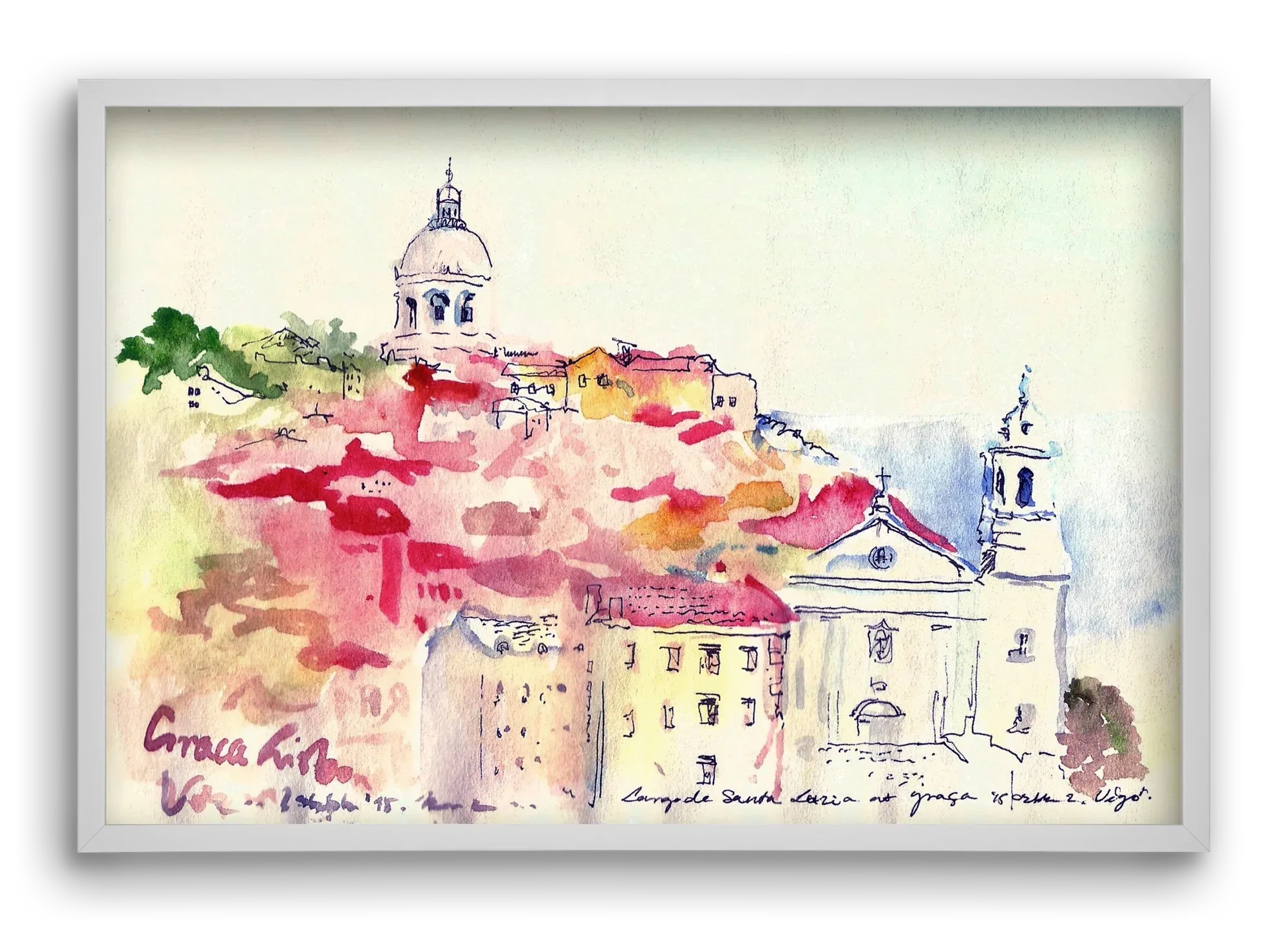 LISBON AQUARELLE NO.19 - artbridge
