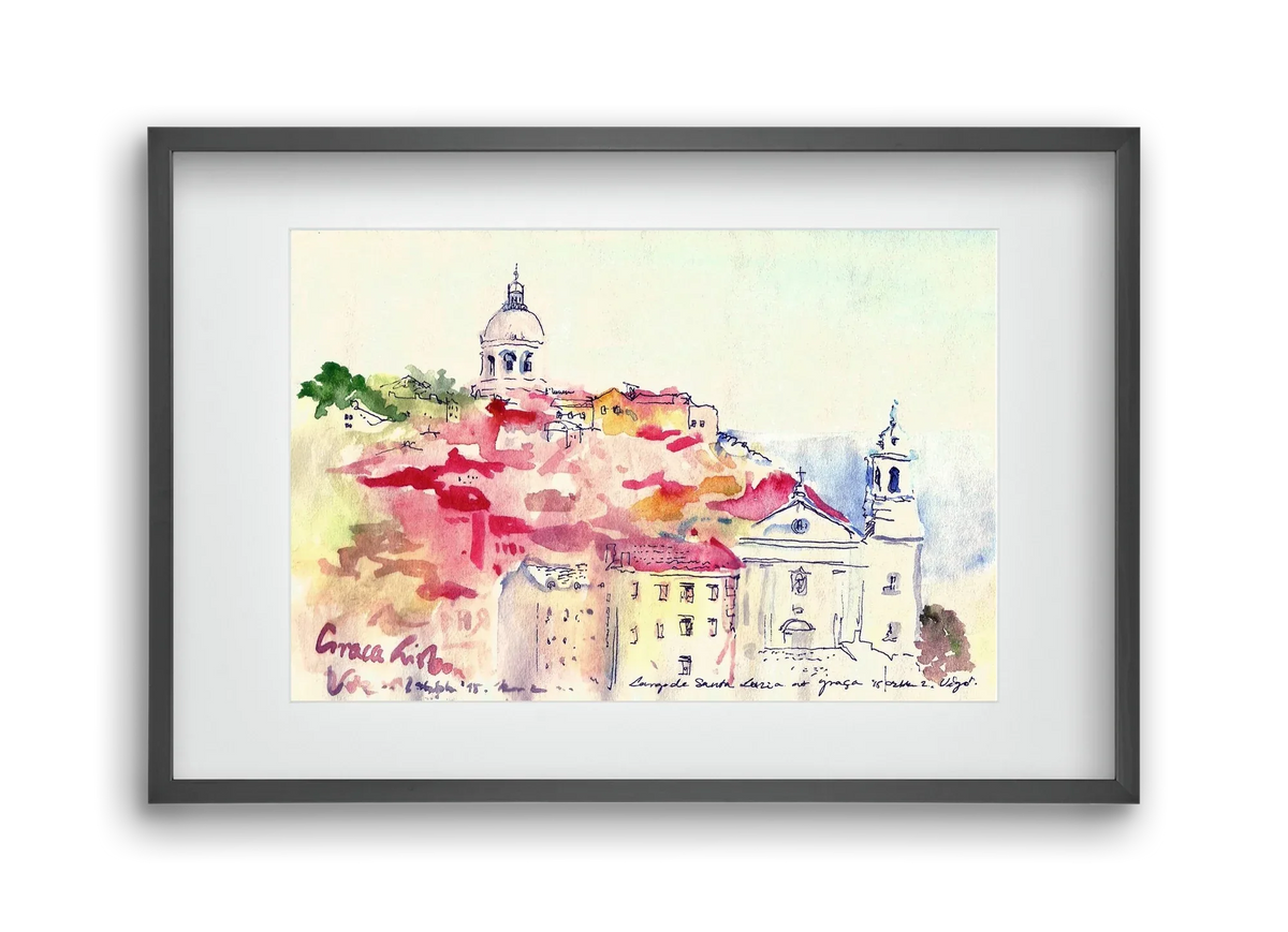 LISBON AQUARELLE NO.19 - artbridge