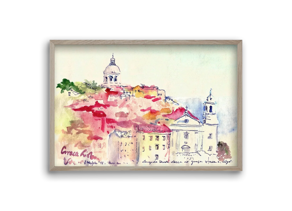 LISBON AQUARELLE NO.19 - artbridge