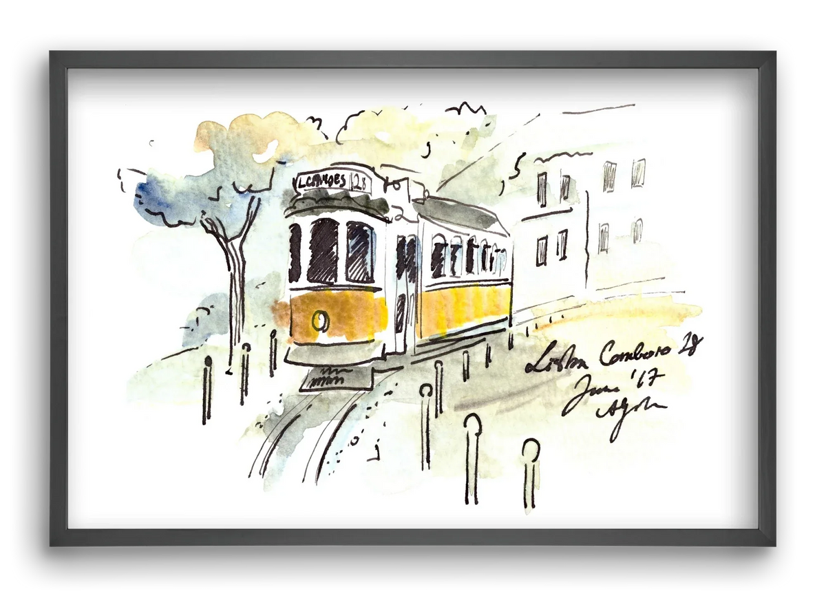 LISBON AQUARELLE NO.22 - artbridge