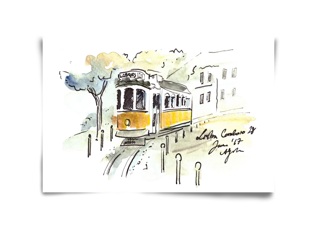 LISBON AQUARELLE NO.22 - artbridge