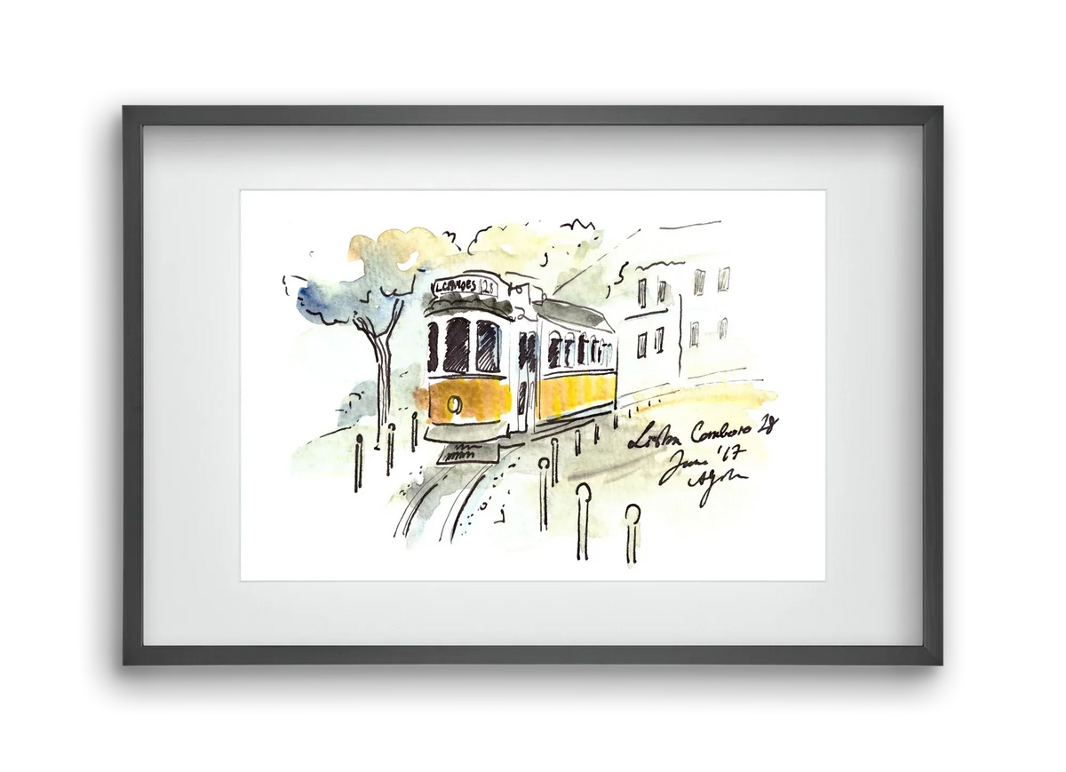 LISBON AQUARELLE NO.22 - artbridge