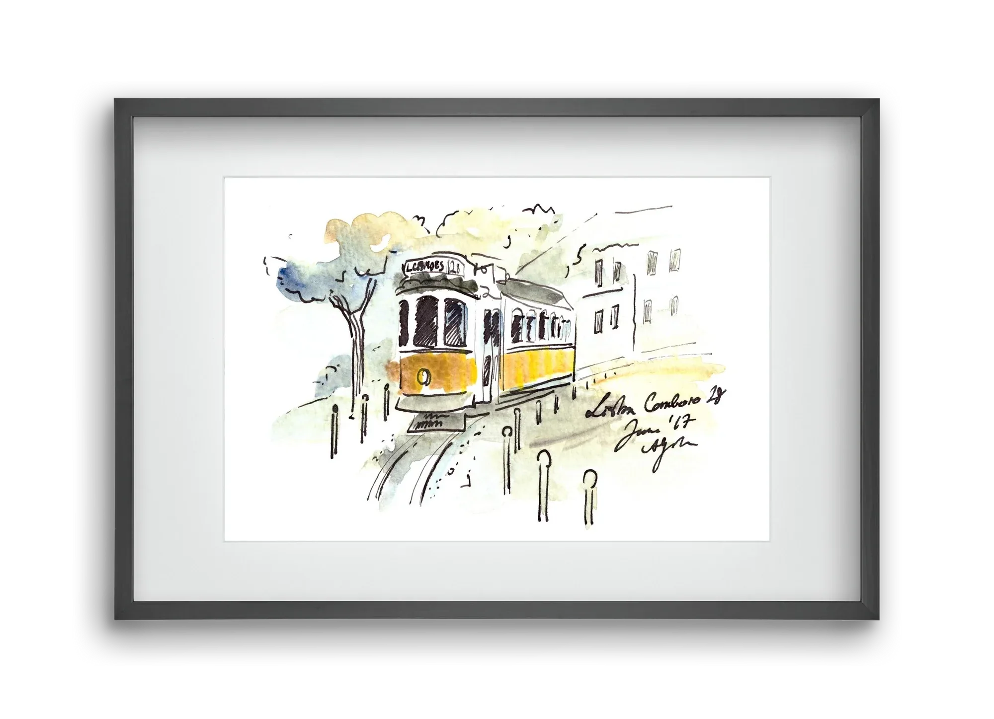 LISBON AQUARELLE NO.22 - artbridge