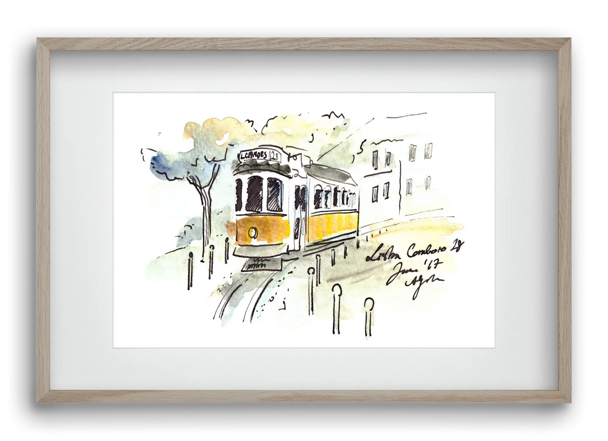 LISBON AQUARELLE NO.22 - artbridge