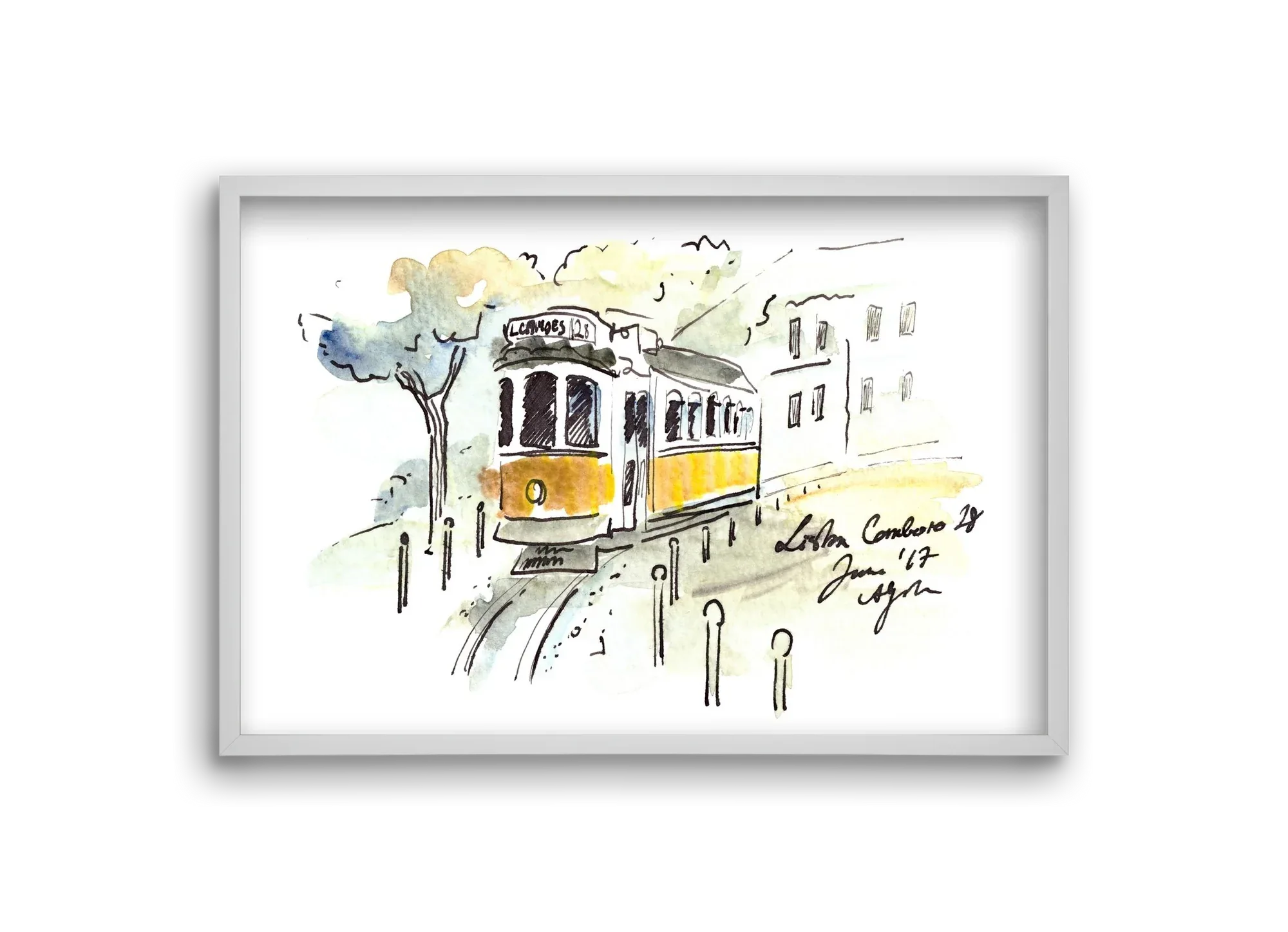 LISBON AQUARELLE NO.22 - artbridge