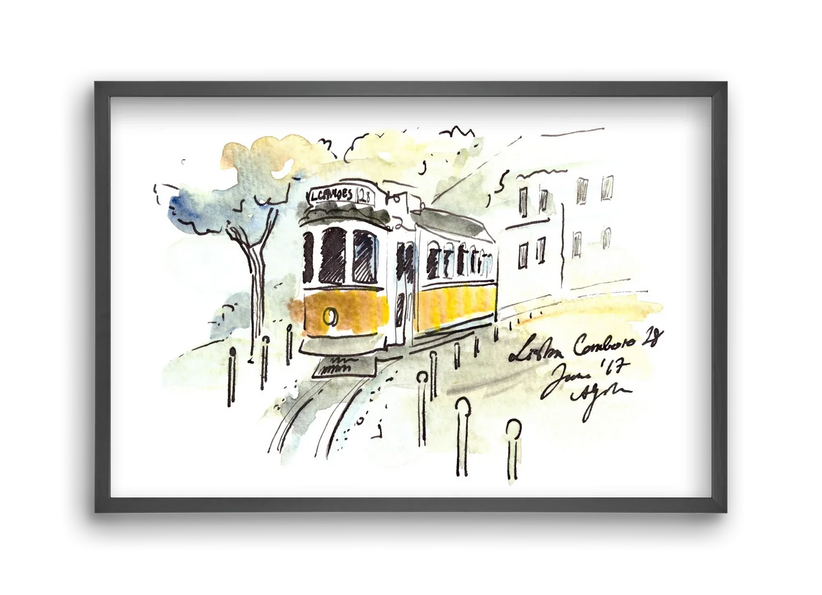 LISBON AQUARELLE NO.22 - artbridge