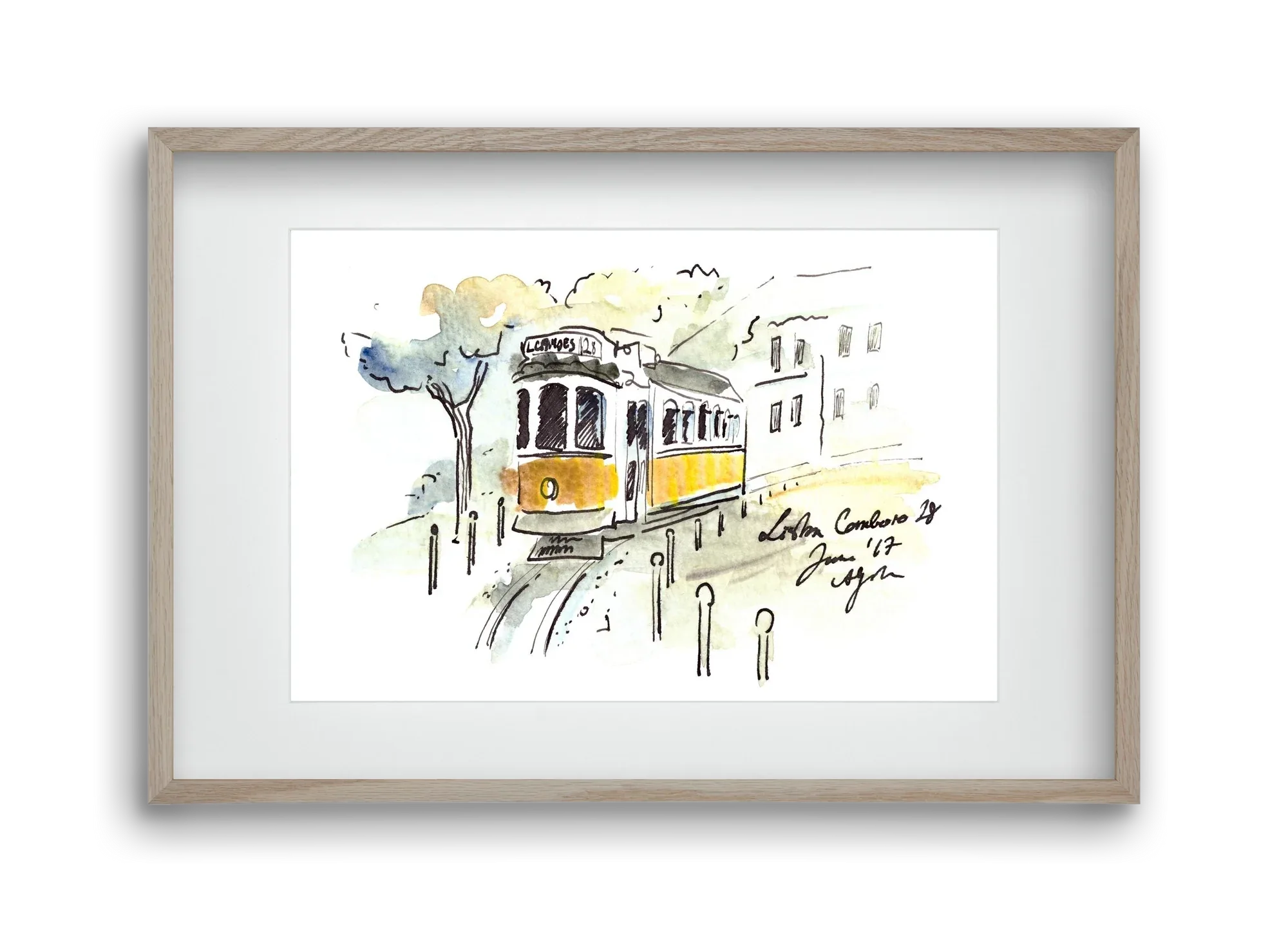 LISBON AQUARELLE NO.22 - artbridge