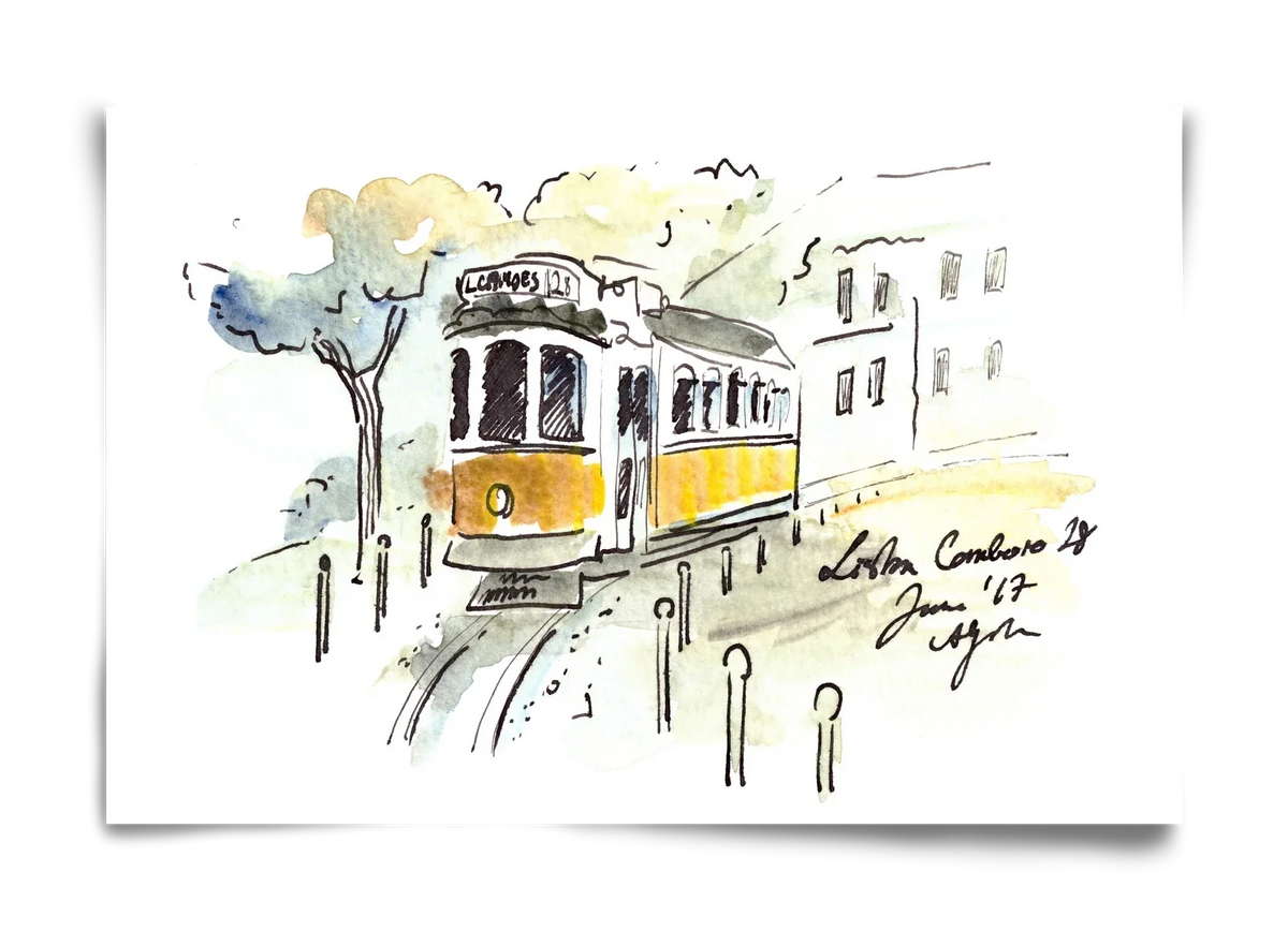 LISBON AQUARELLE NO.22 - artbridge